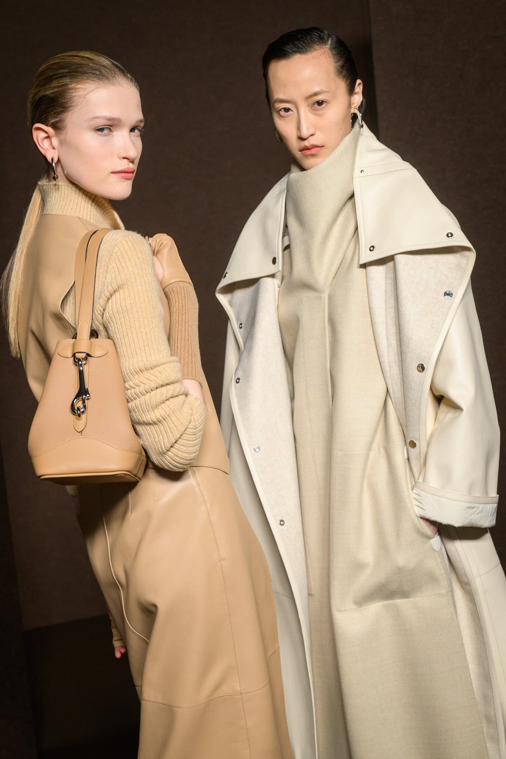 Hermes Fall 2025 Fashion Show Backstage