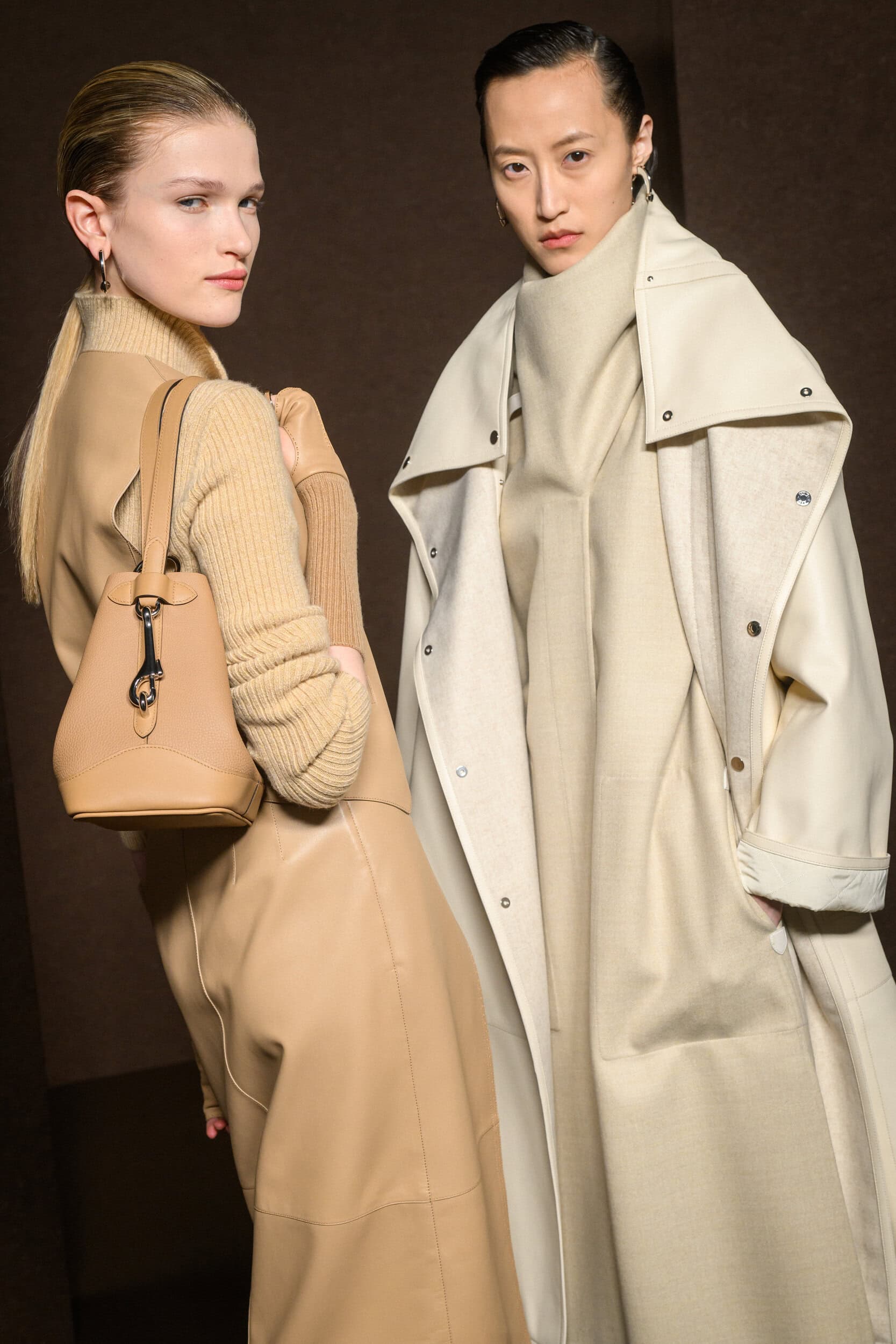 Hermes Fall 2025 Fashion Show Backstage