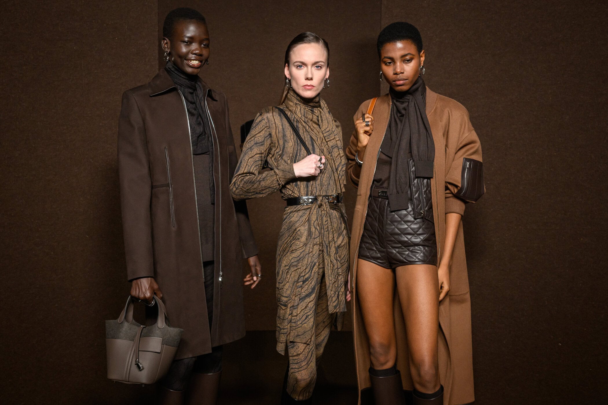 Hermes Fall 2025 Fashion Show Backstage