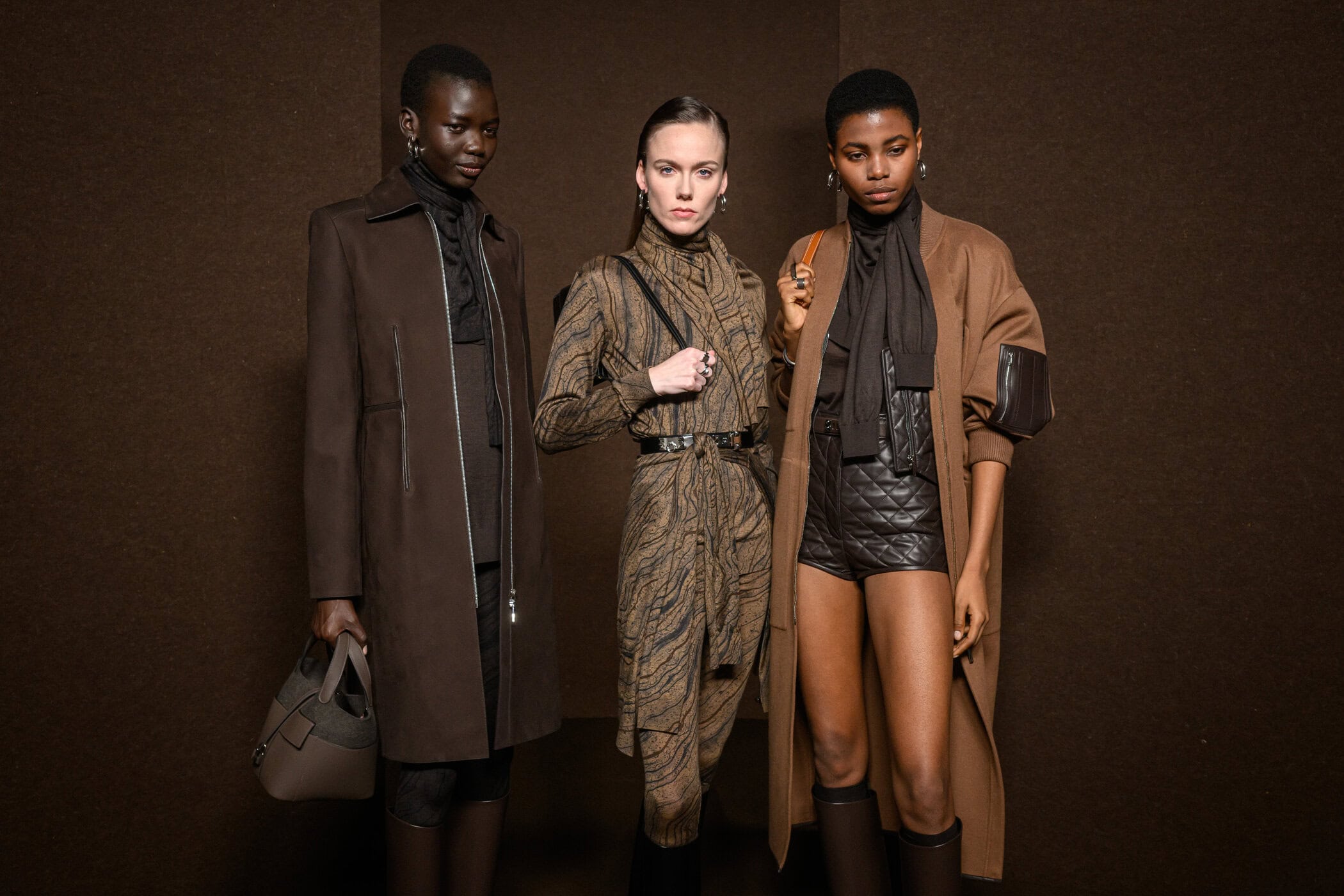 Hermes Fall 2025 Fashion Show Backstage