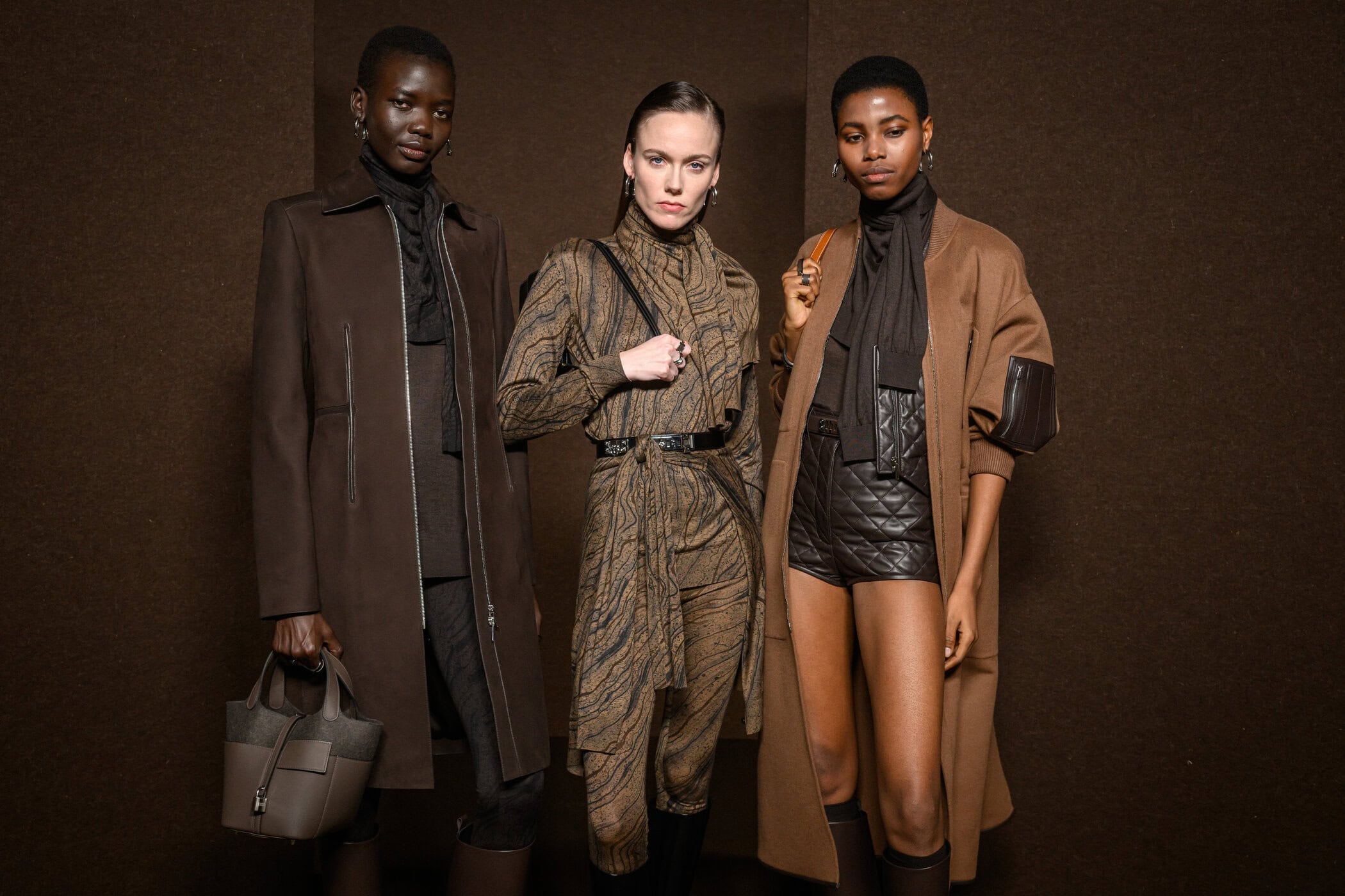 Hermes Fall 2025 Fashion Show Backstage