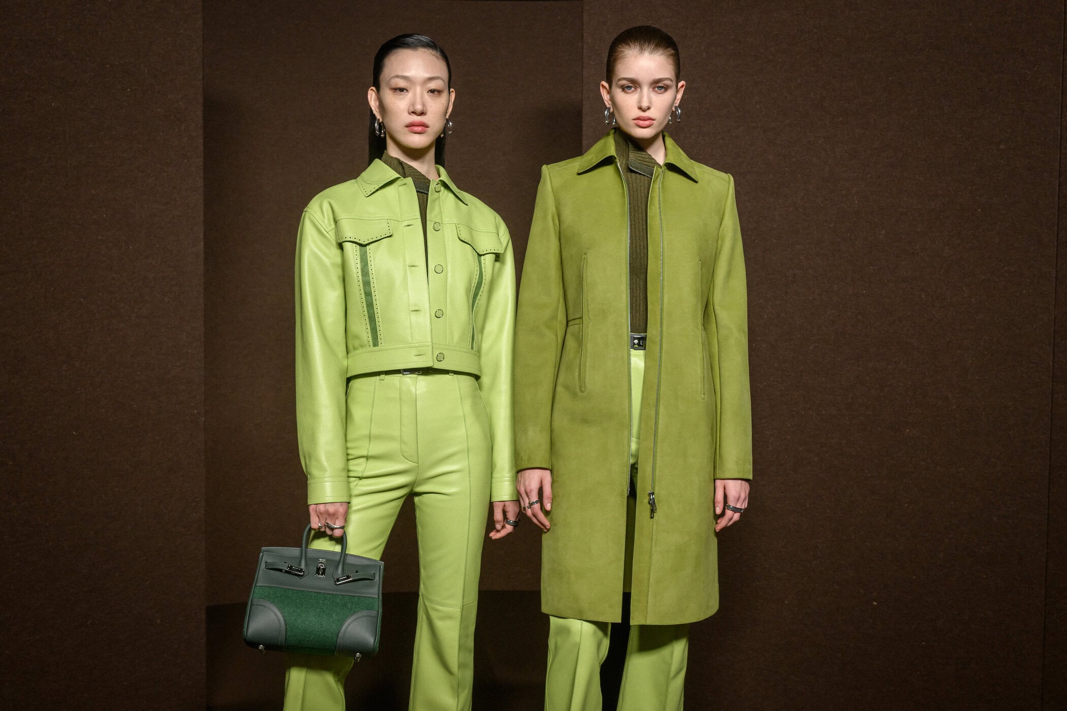 Hermes Fall 2025 Fashion Show Backstage