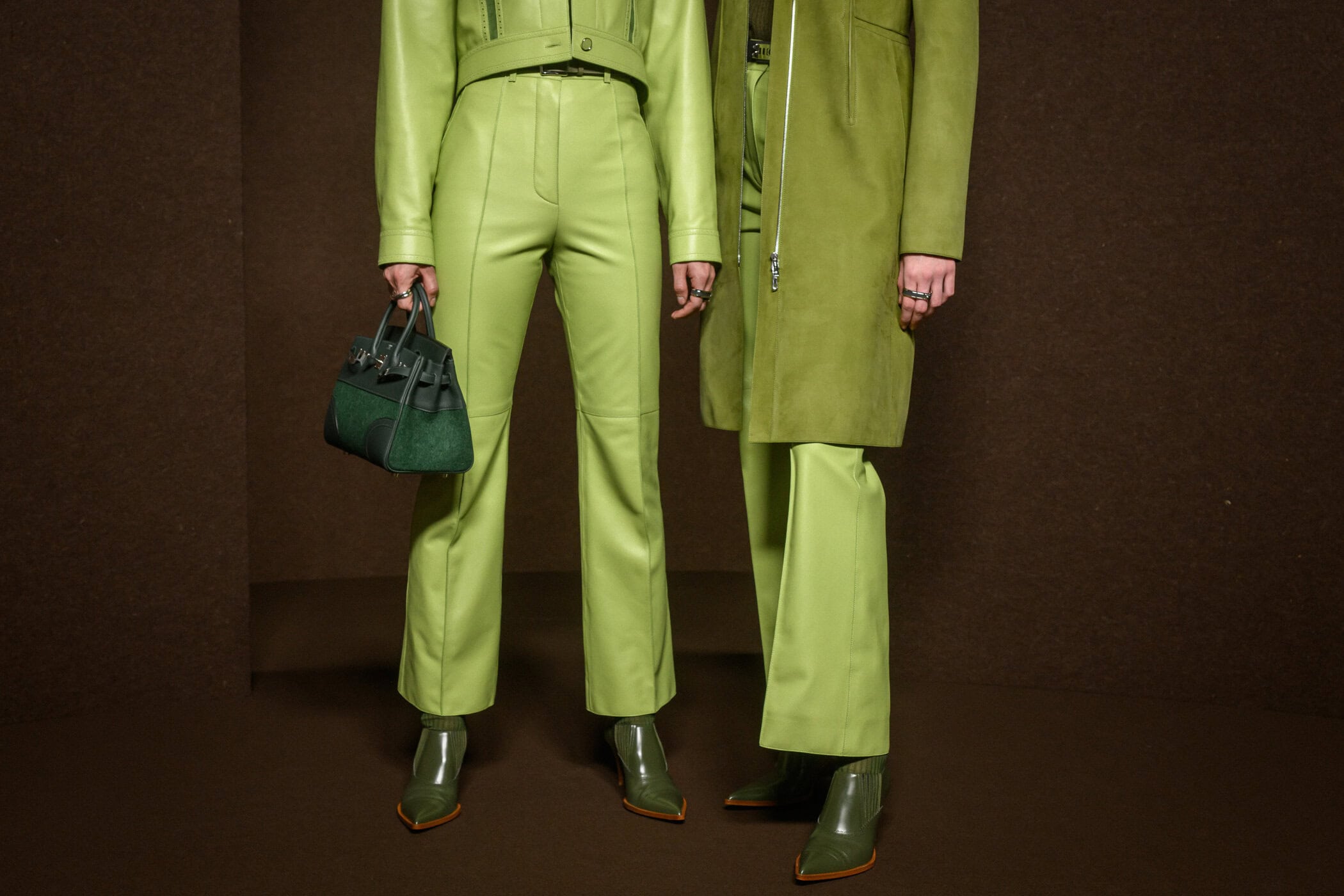 Hermes Fall 2025 Fashion Show Backstage