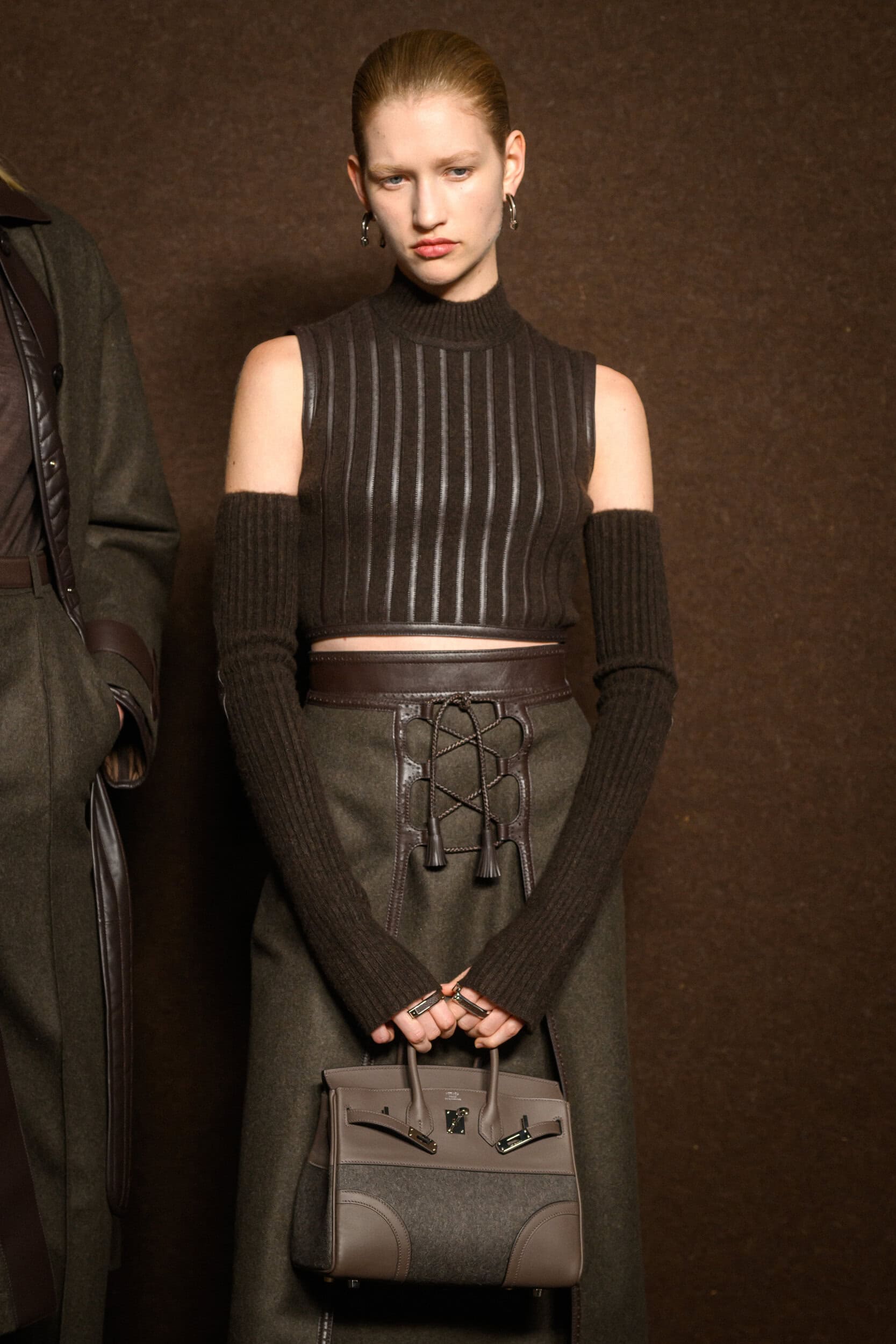 Hermes Fall 2025 Fashion Show Backstage