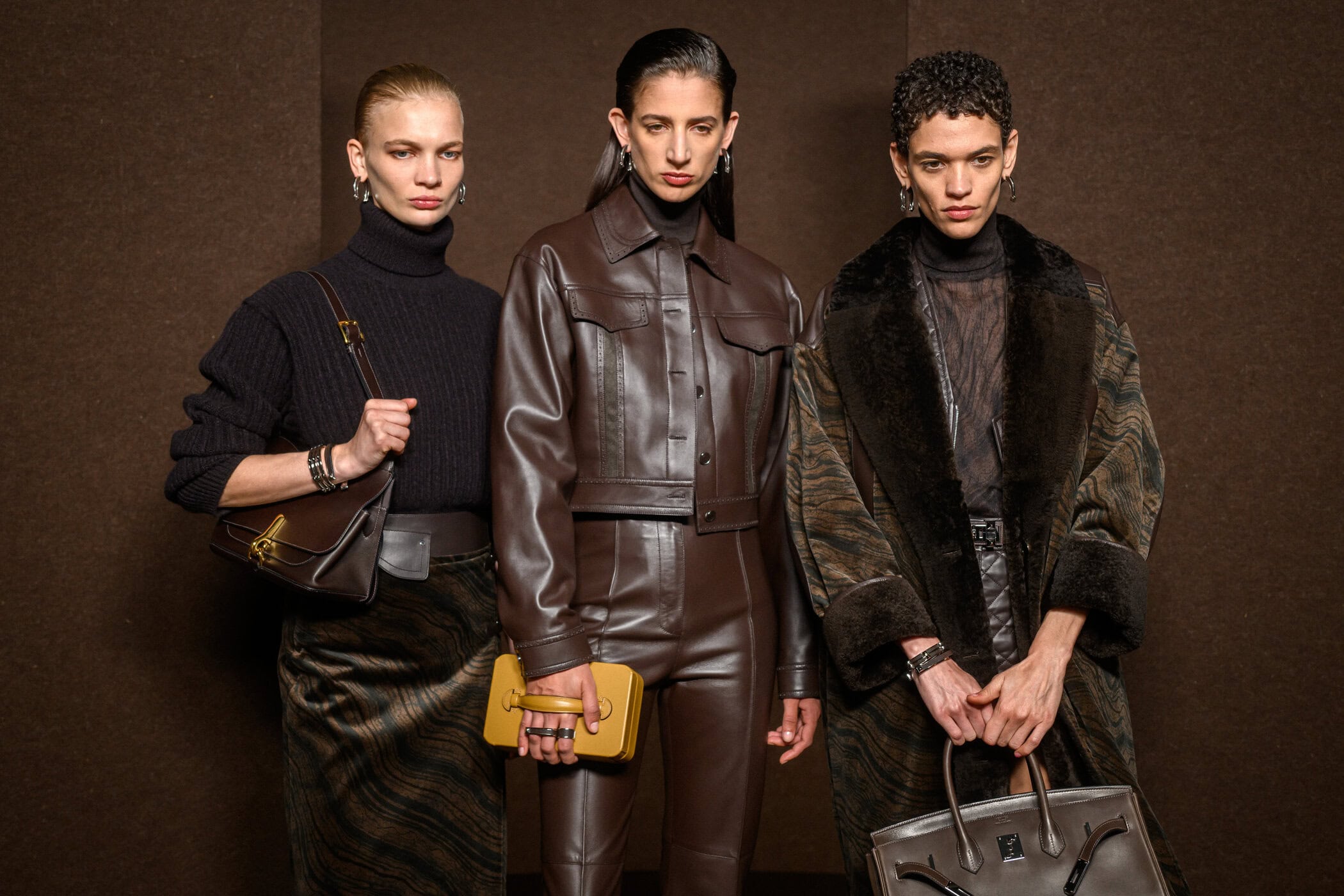 Hermes Fall 2025 Fashion Show Backstage