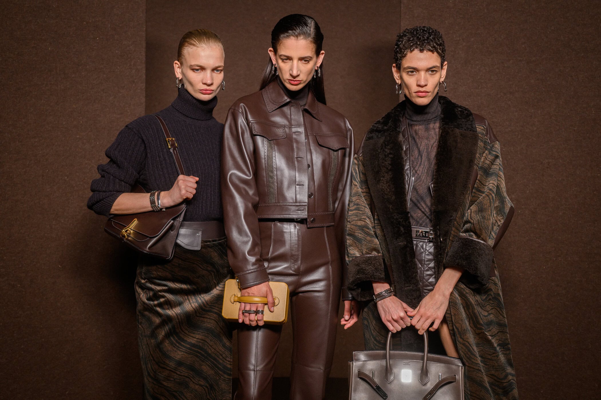 Hermes Fall 2025 Fashion Show Backstage