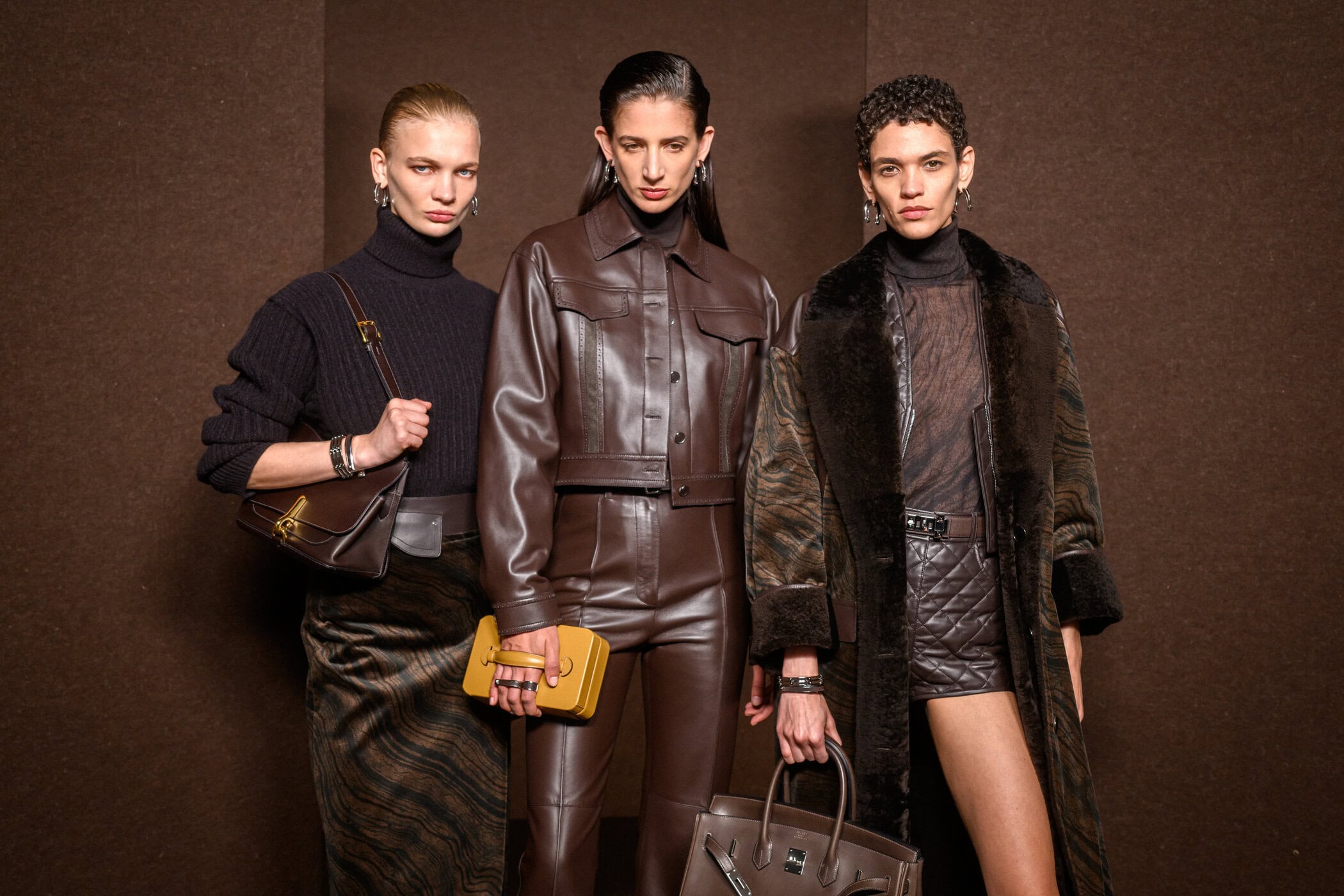 Hermes Fall 2025 Fashion Show Backstage