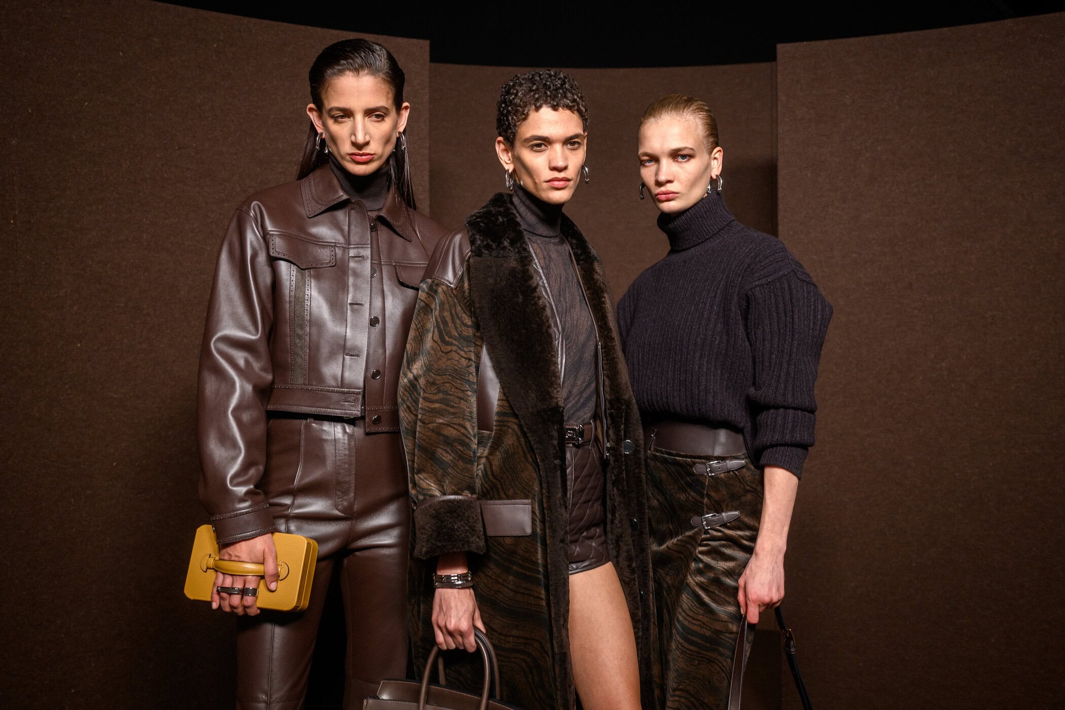 Hermes Fall 2025 Fashion Show Backstage