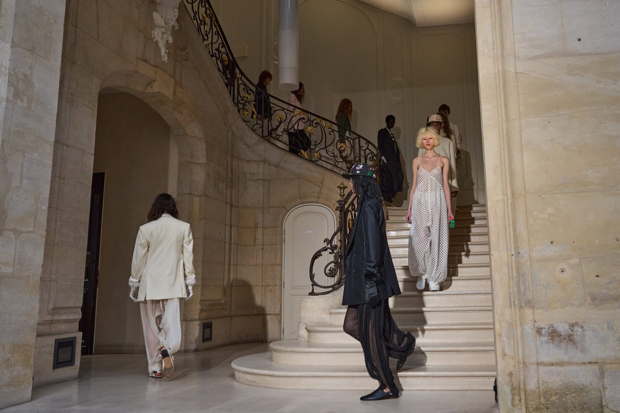 Kenzo Fall 2025 Fashion Show Atmosphere