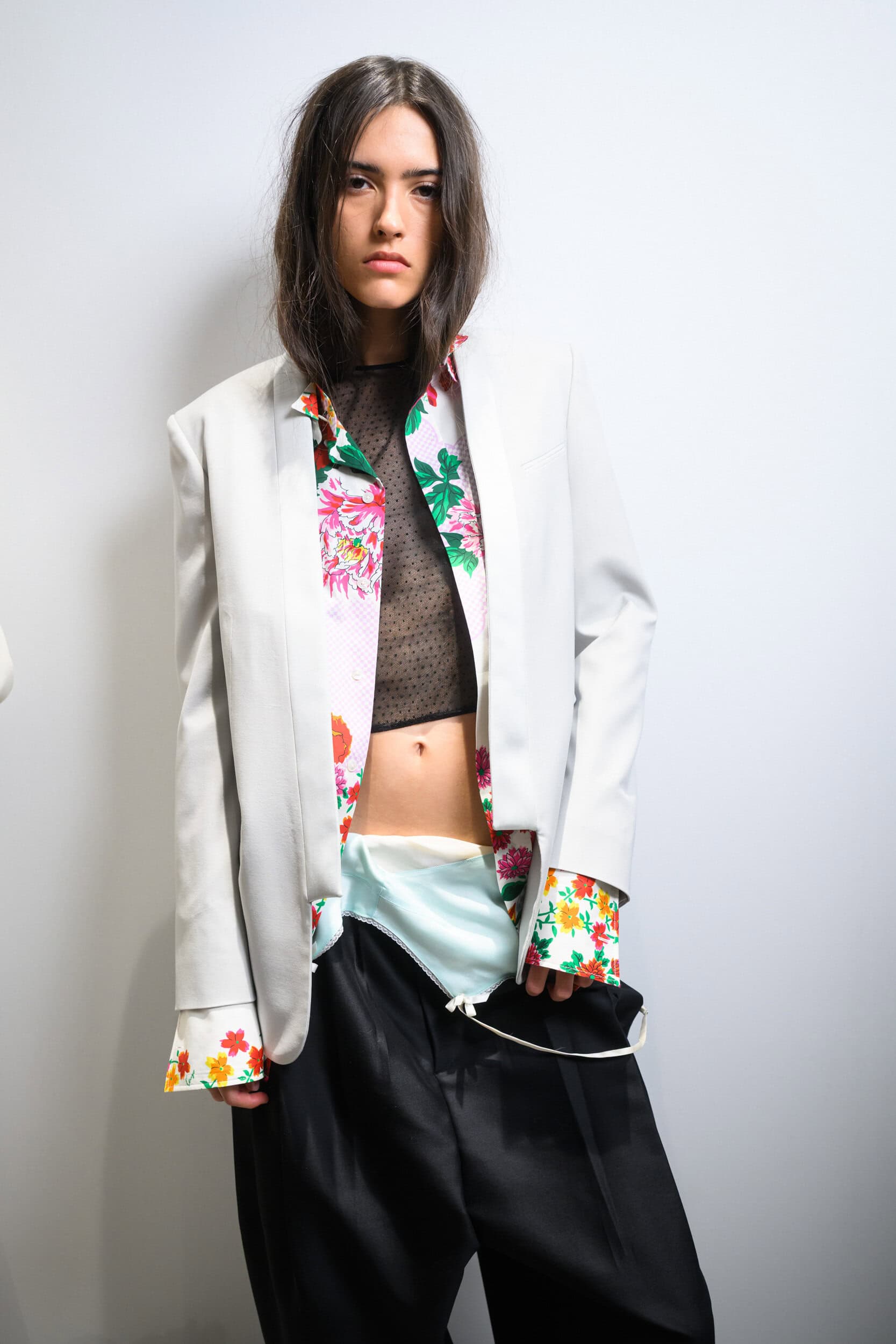 Kenzo Fall 2025 Fashion Show Backstage