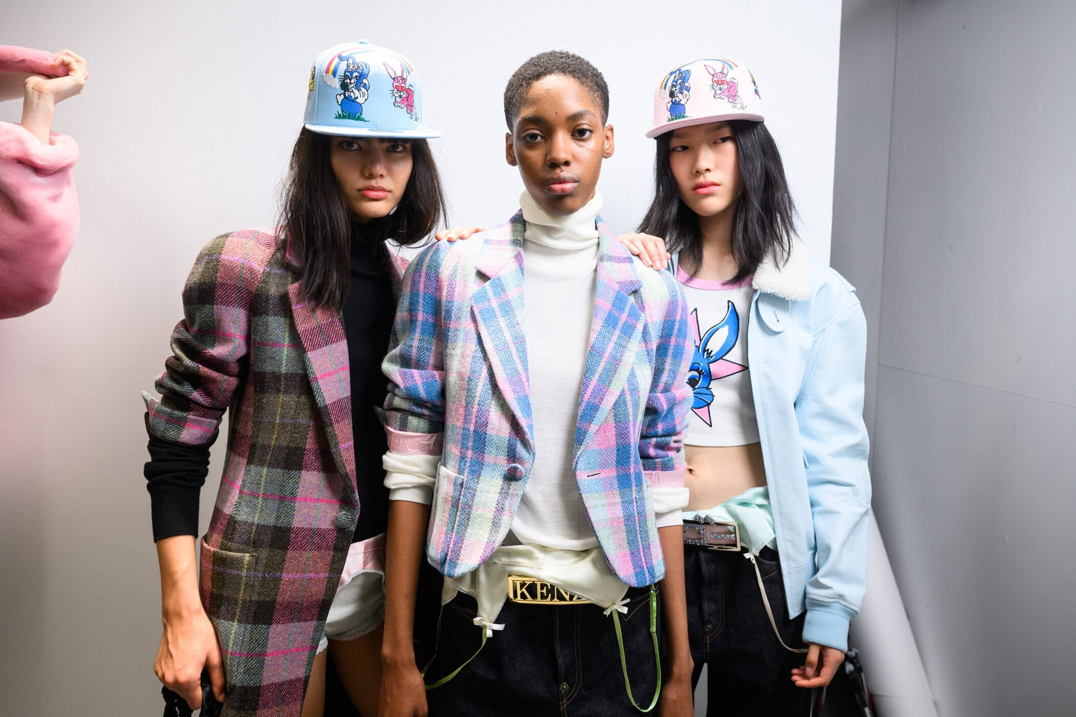Kenzo Fall 2025 Fashion Show Backstage