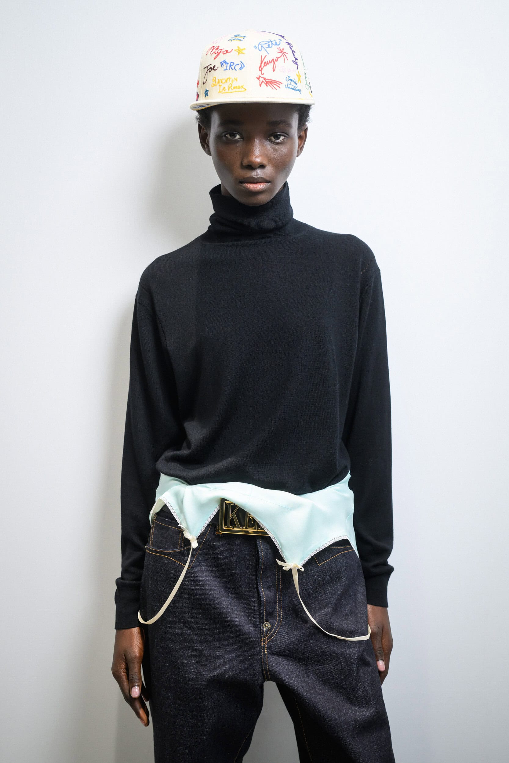 Kenzo Fall 2025 Fashion Show Backstage
