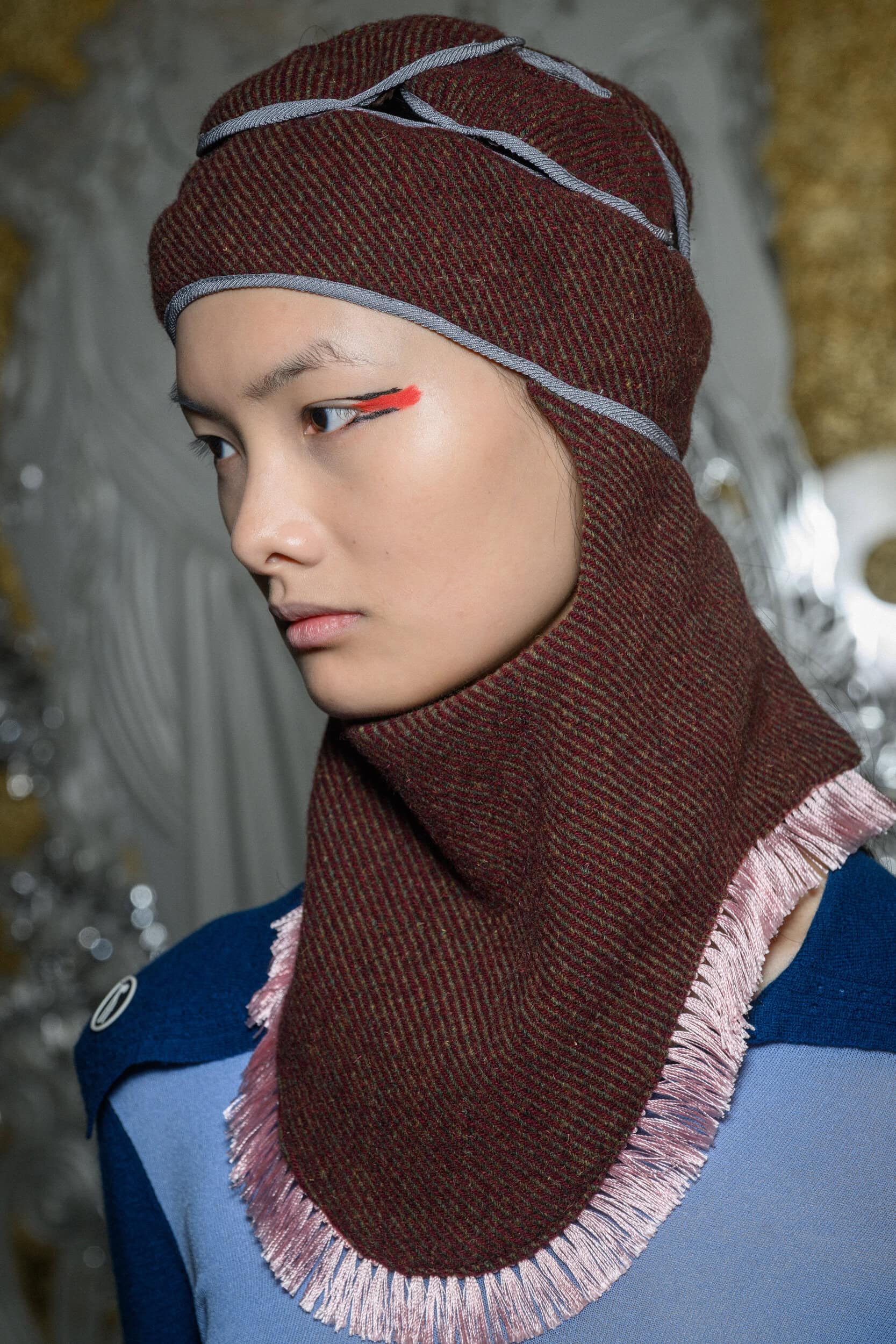 Kiko Kostadinov Fall 2025 Fashion Show Backstage