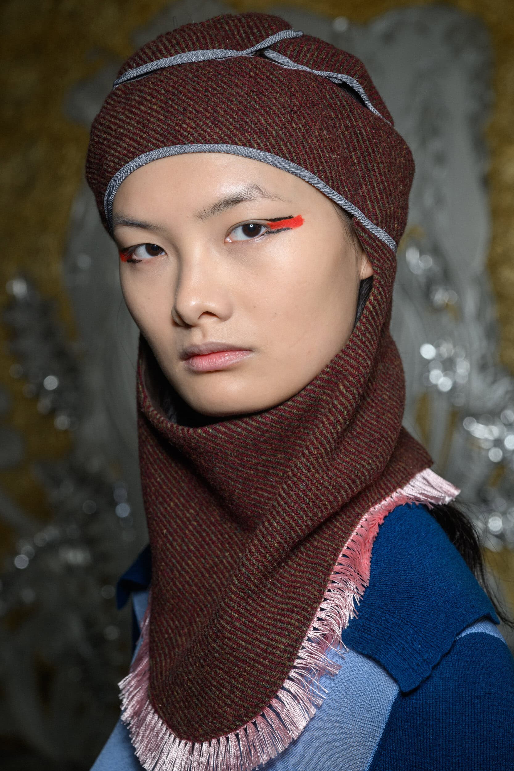 Kiko Kostadinov Fall 2025 Fashion Show Backstage