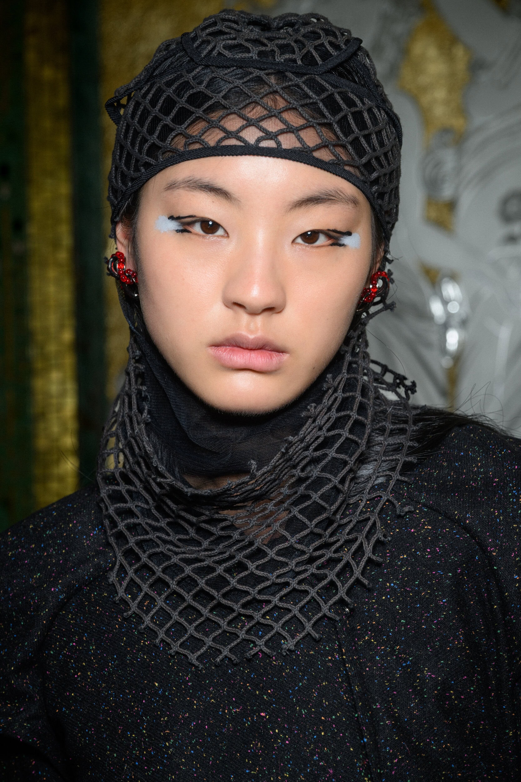 Kiko Kostadinov Fall 2025 Fashion Show Backstage