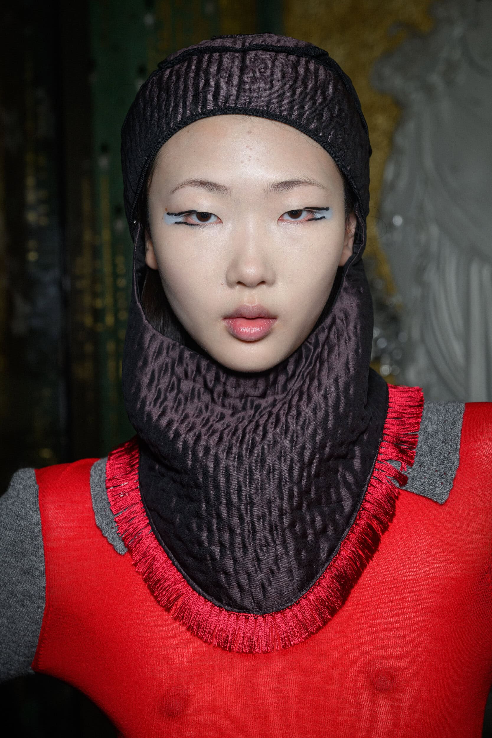 Kiko Kostadinov Fall 2025 Fashion Show Backstage