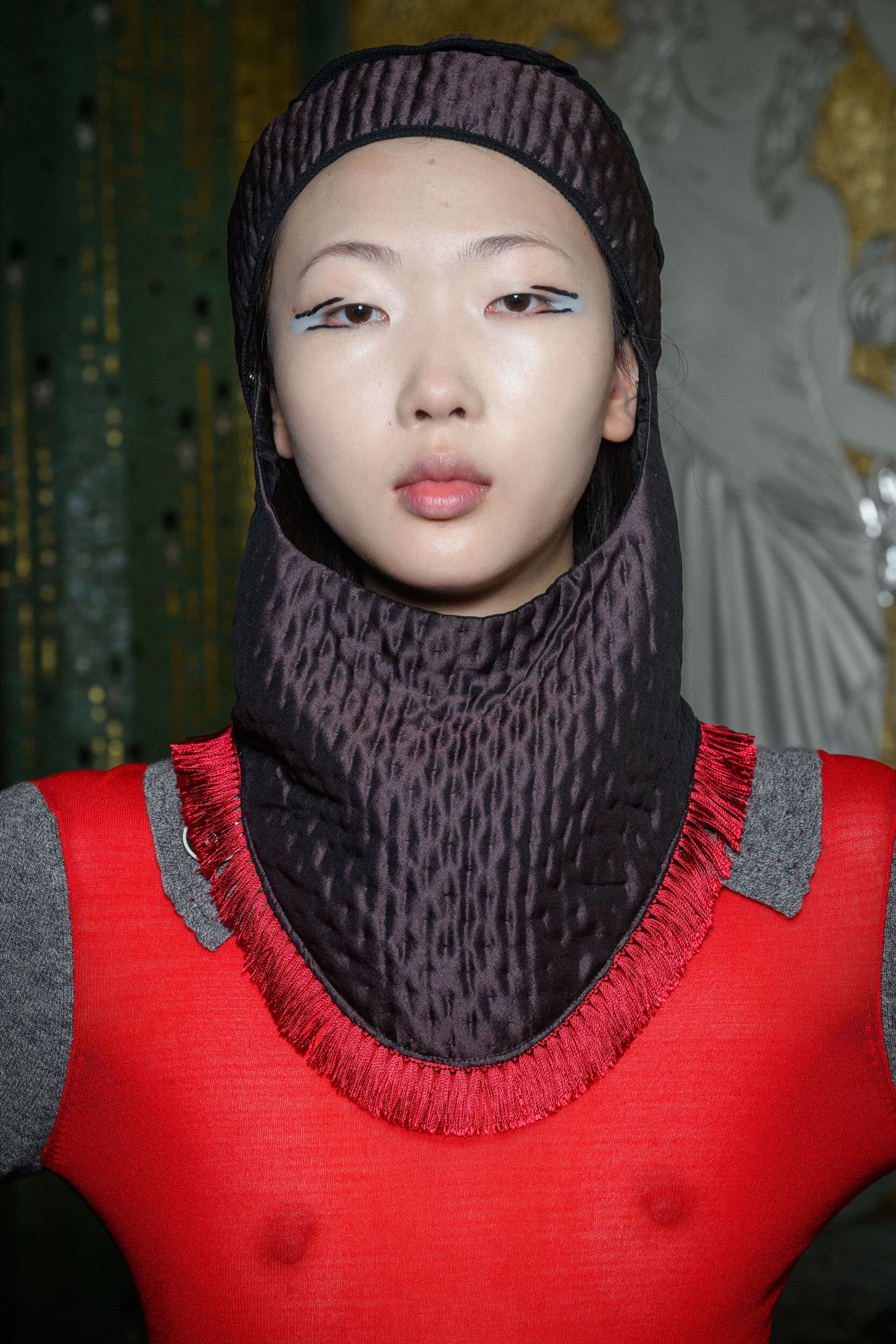 Kiko Kostadinov Fall 2025 Fashion Show Backstage