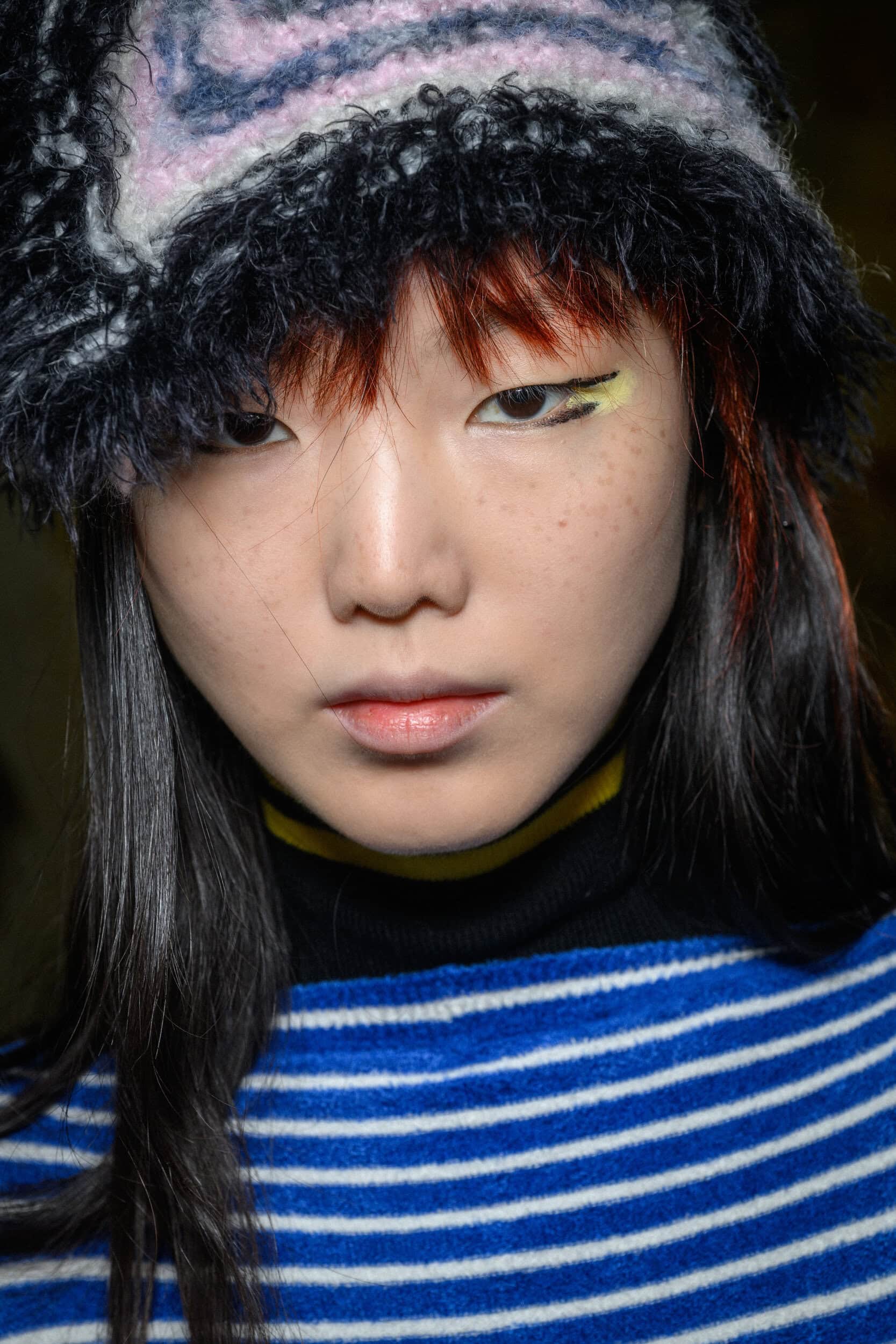 Kiko Kostadinov Fall 2025 Fashion Show Backstage