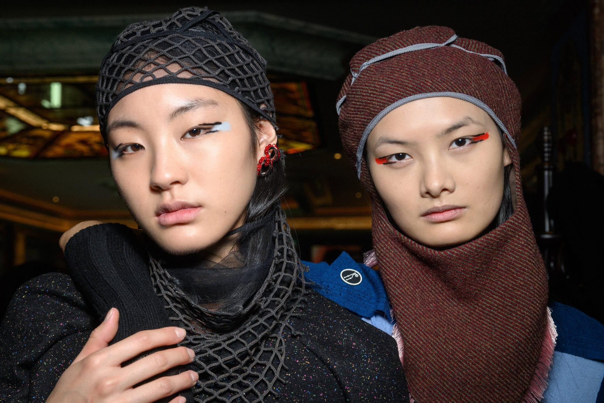 Kiko Kostadinov Fall 2025 Fashion Show Backstage