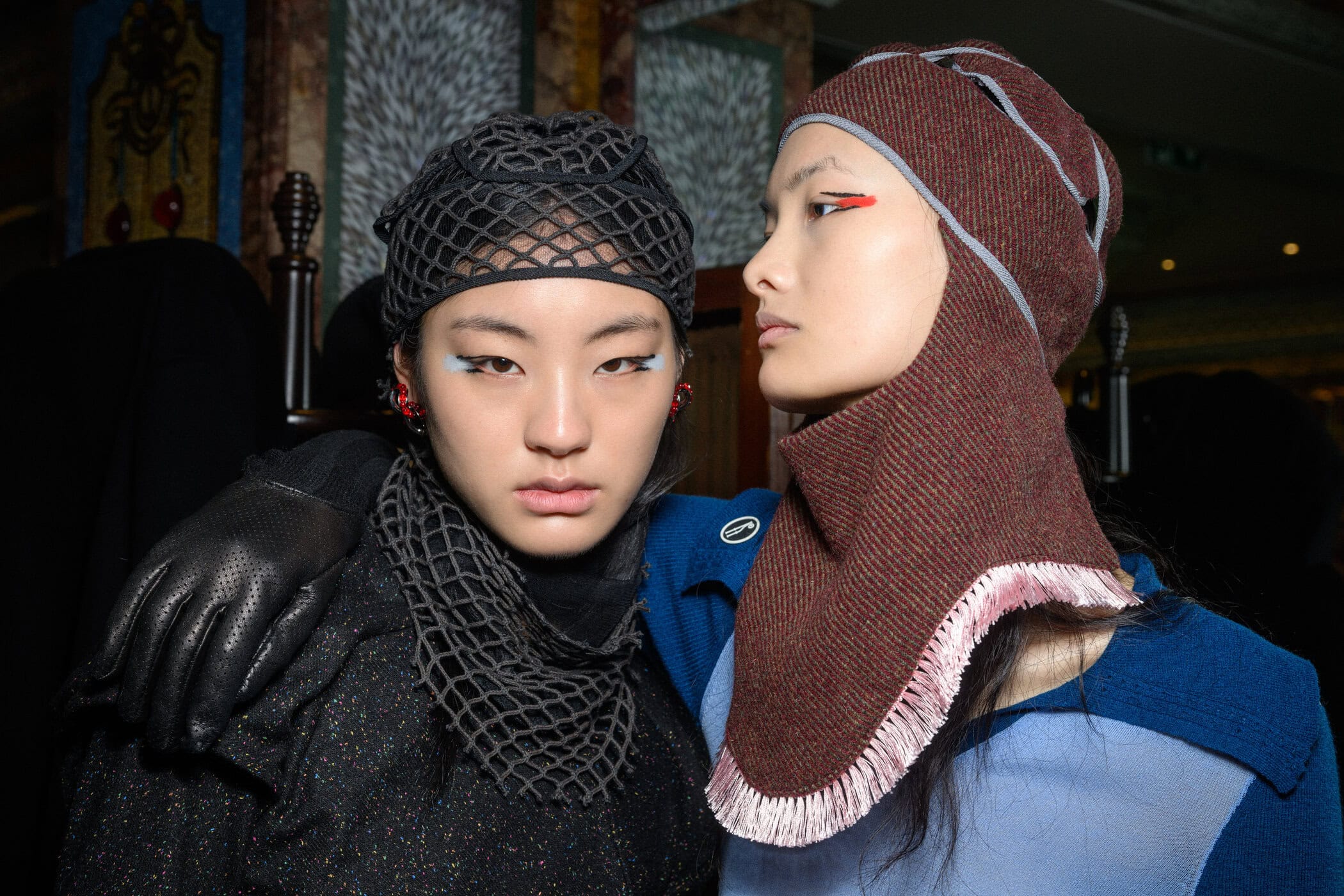 Kiko Kostadinov Fall 2025 Fashion Show Backstage