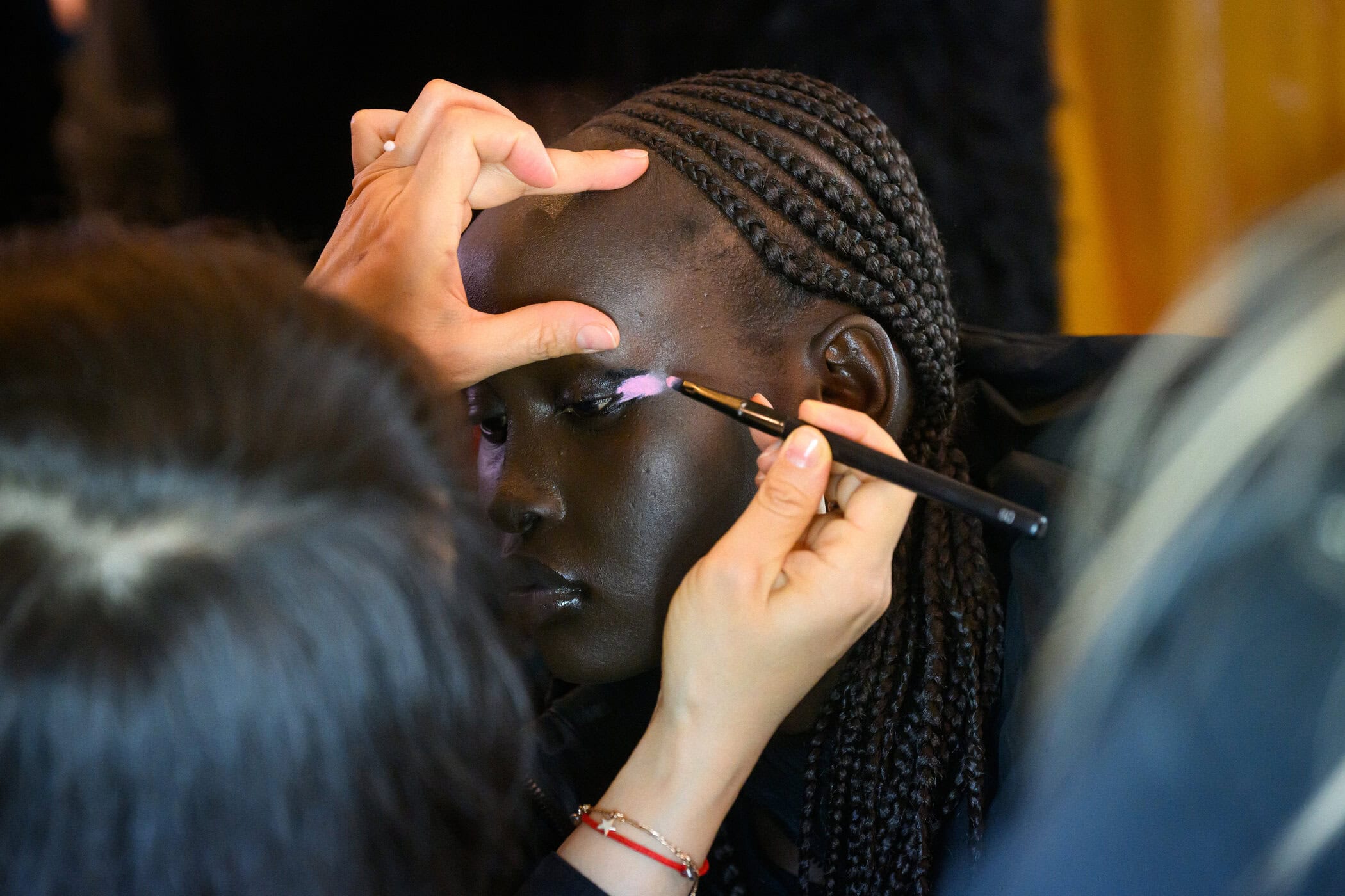 Kiko Kostadinov Fall 2025 Fashion Show Backstage