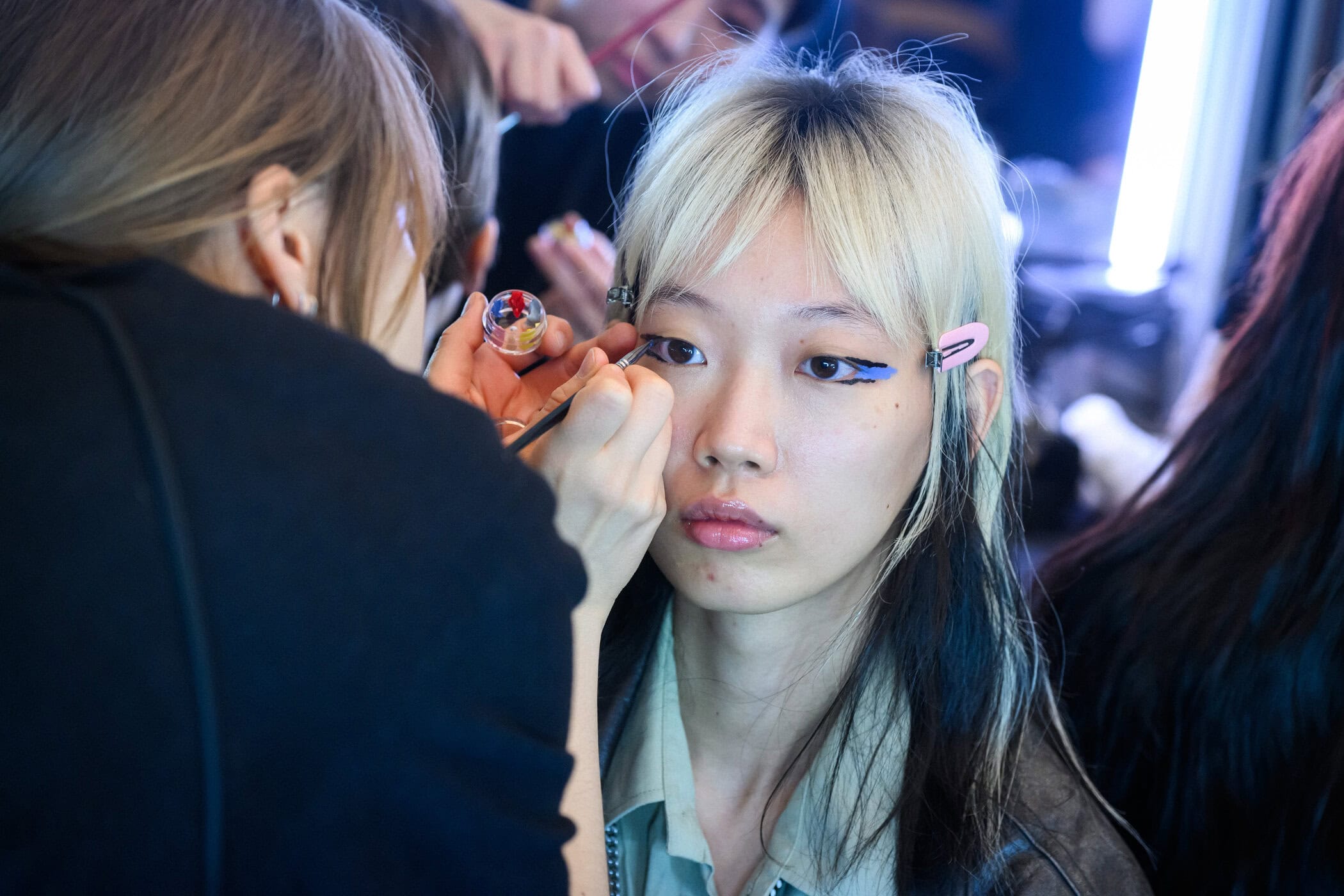 Kiko Kostadinov Fall 2025 Fashion Show Backstage