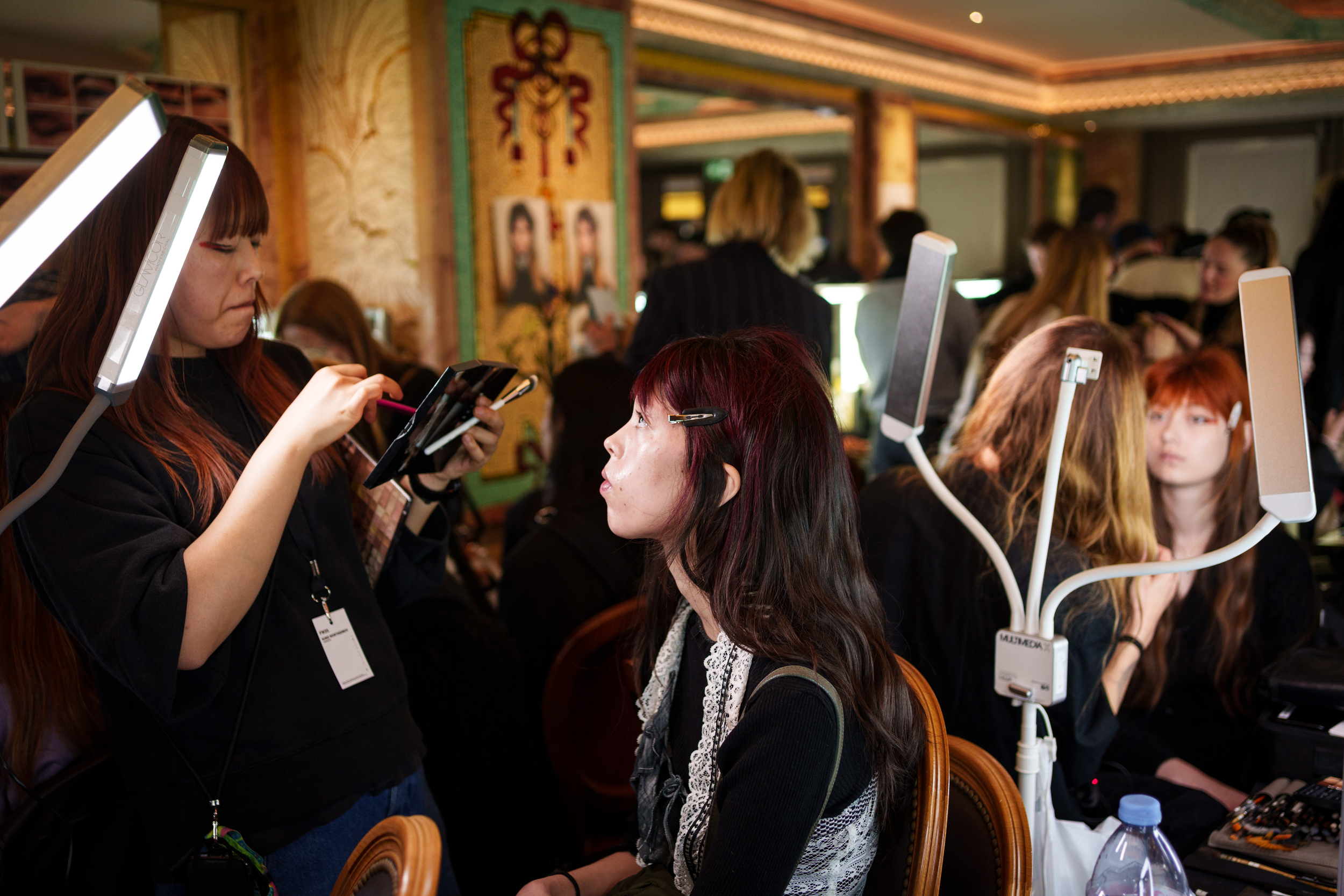 Kiko Kostadinov Fall 2025 Fashion Show Backstage