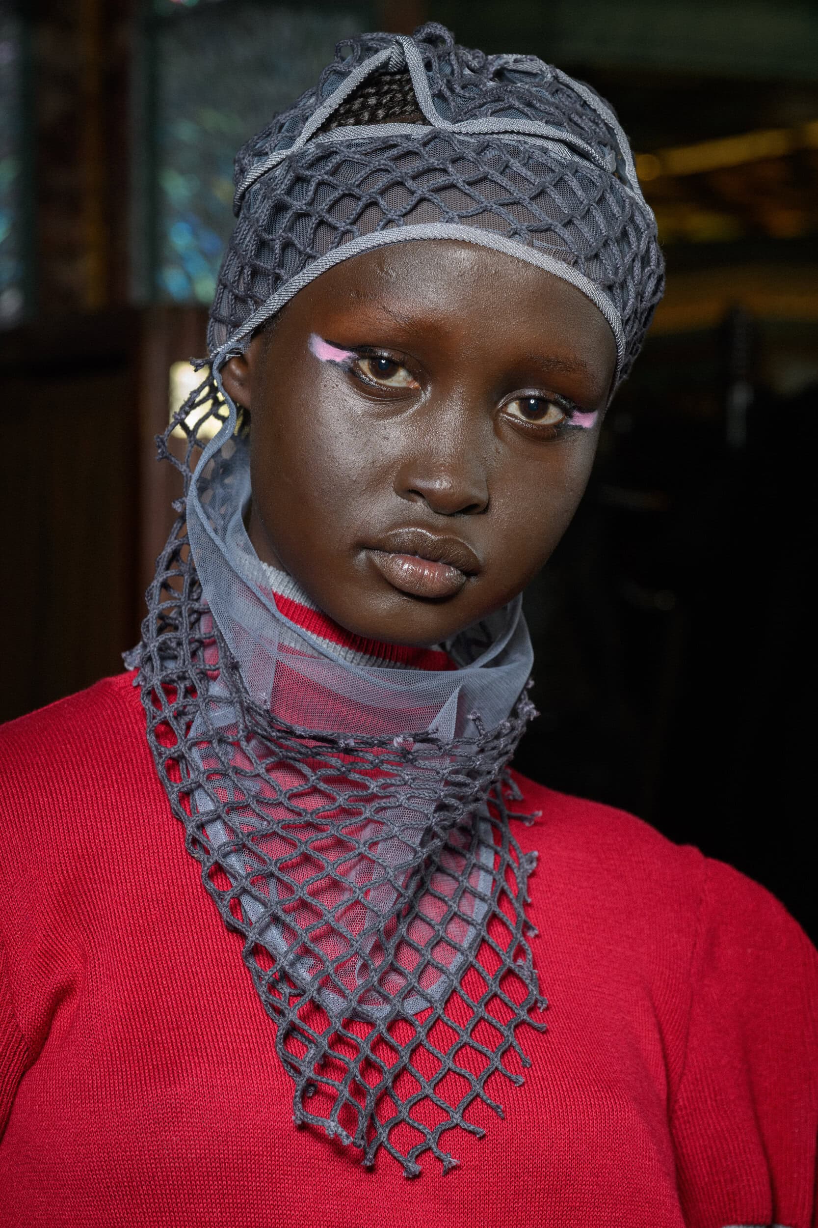 Kiko Kostadinov Fall 2025 Fashion Show Backstage