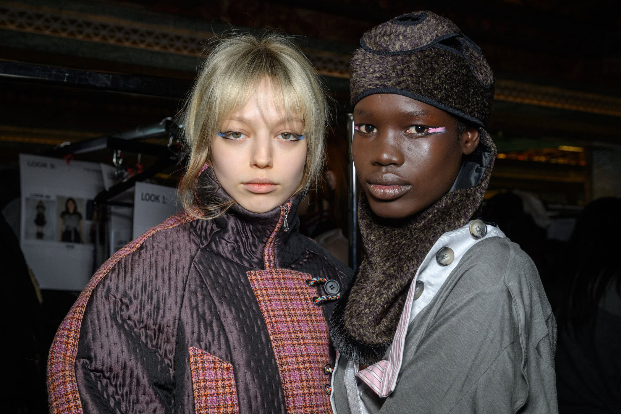 Kiko Kostadinov Fall 2025 Fashion Show Backstage