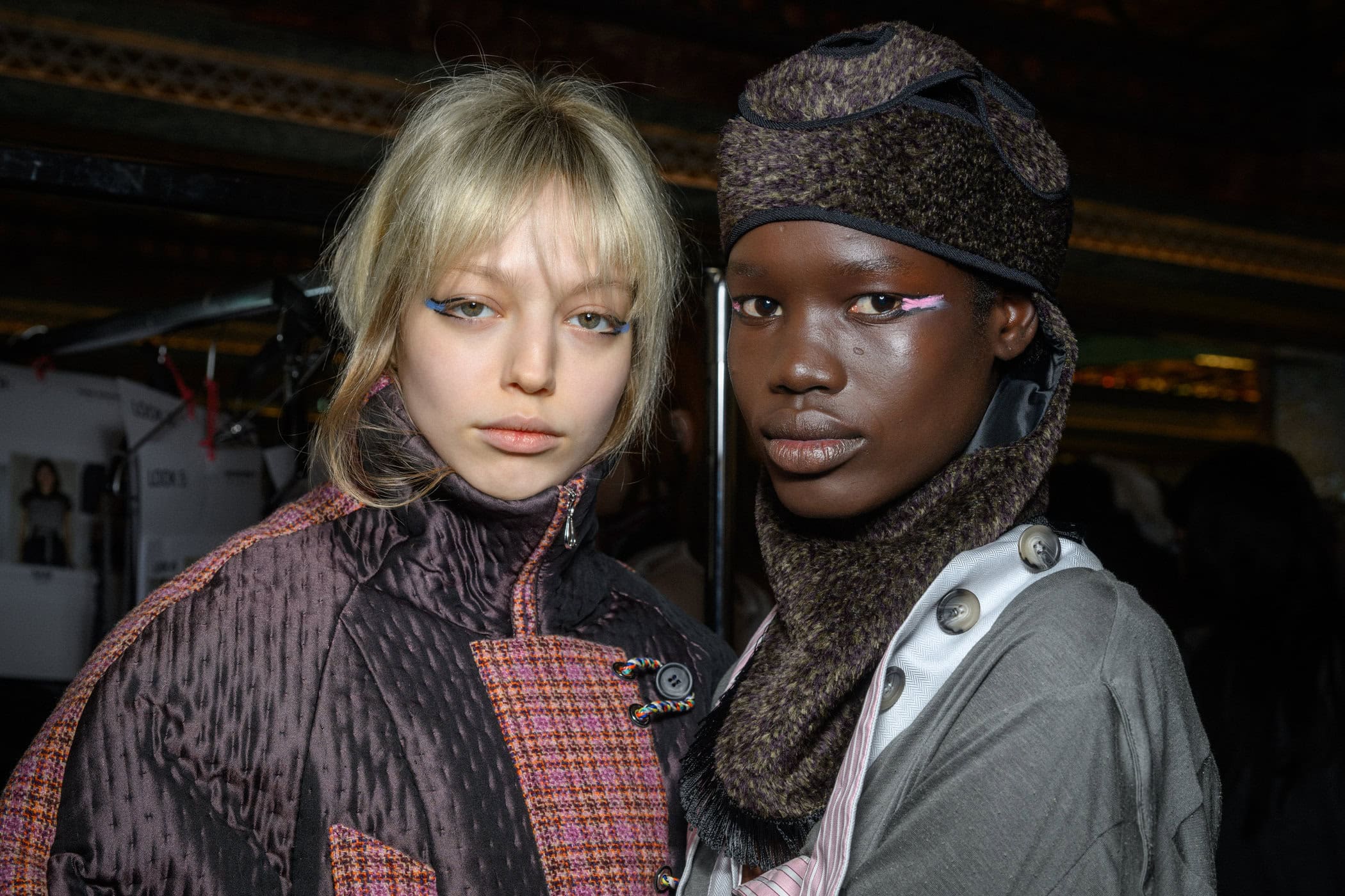 Kiko Kostadinov Fall 2025 Fashion Show Backstage