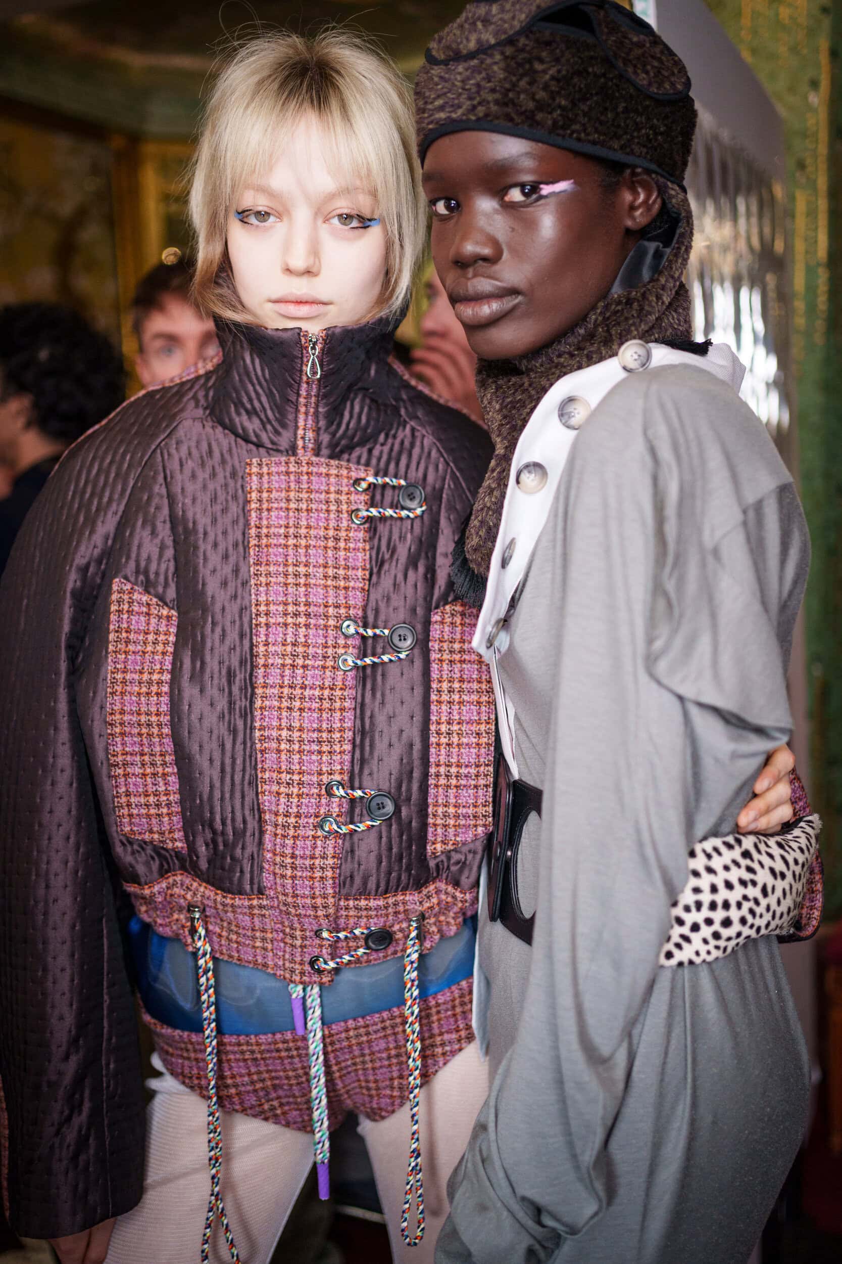 Kiko Kostadinov Fall 2025 Fashion Show Backstage