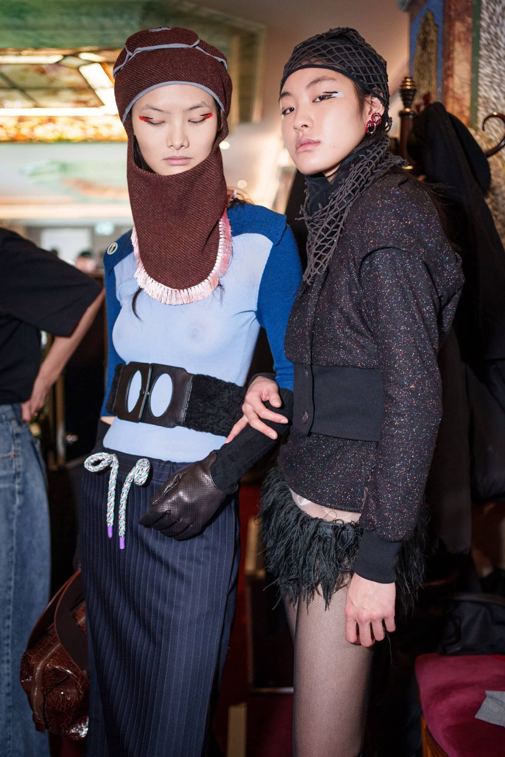 Kiko Kostadinov Fall 2025 Fashion Show Backstage