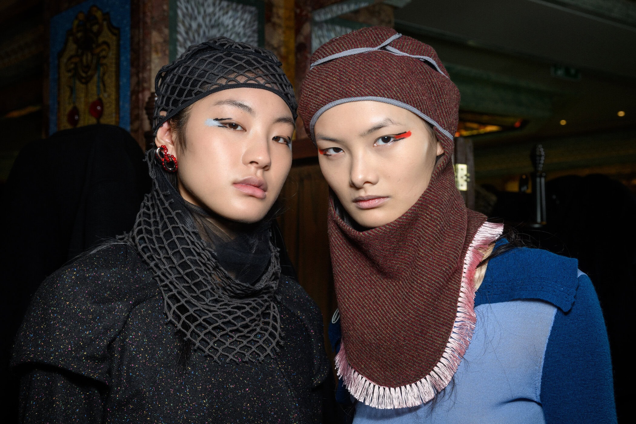 Kiko Kostadinov Fall 2025 Fashion Show Backstage