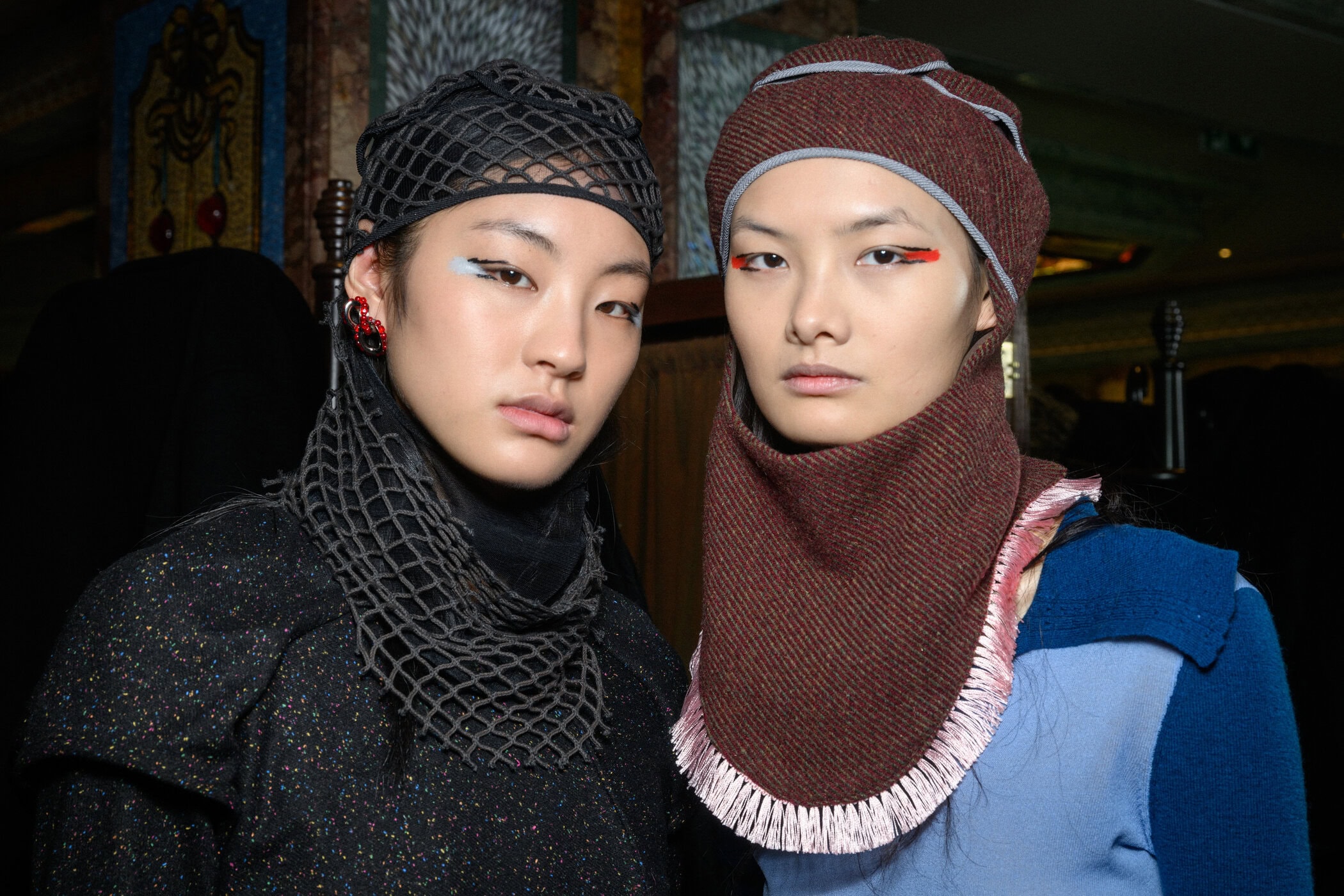 Kiko Kostadinov Fall 2025 Fashion Show Backstage