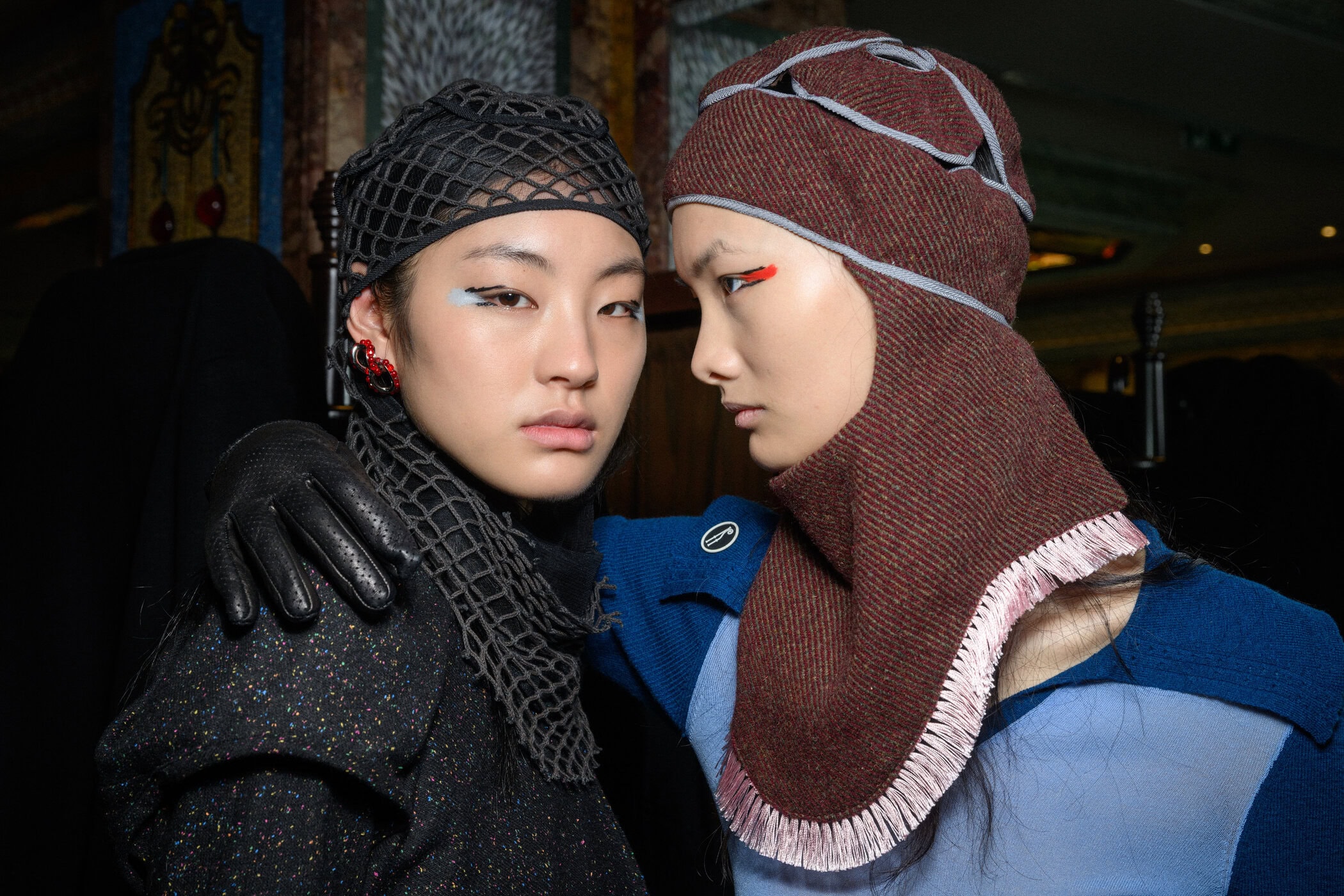 Kiko Kostadinov Fall 2025 Fashion Show Backstage