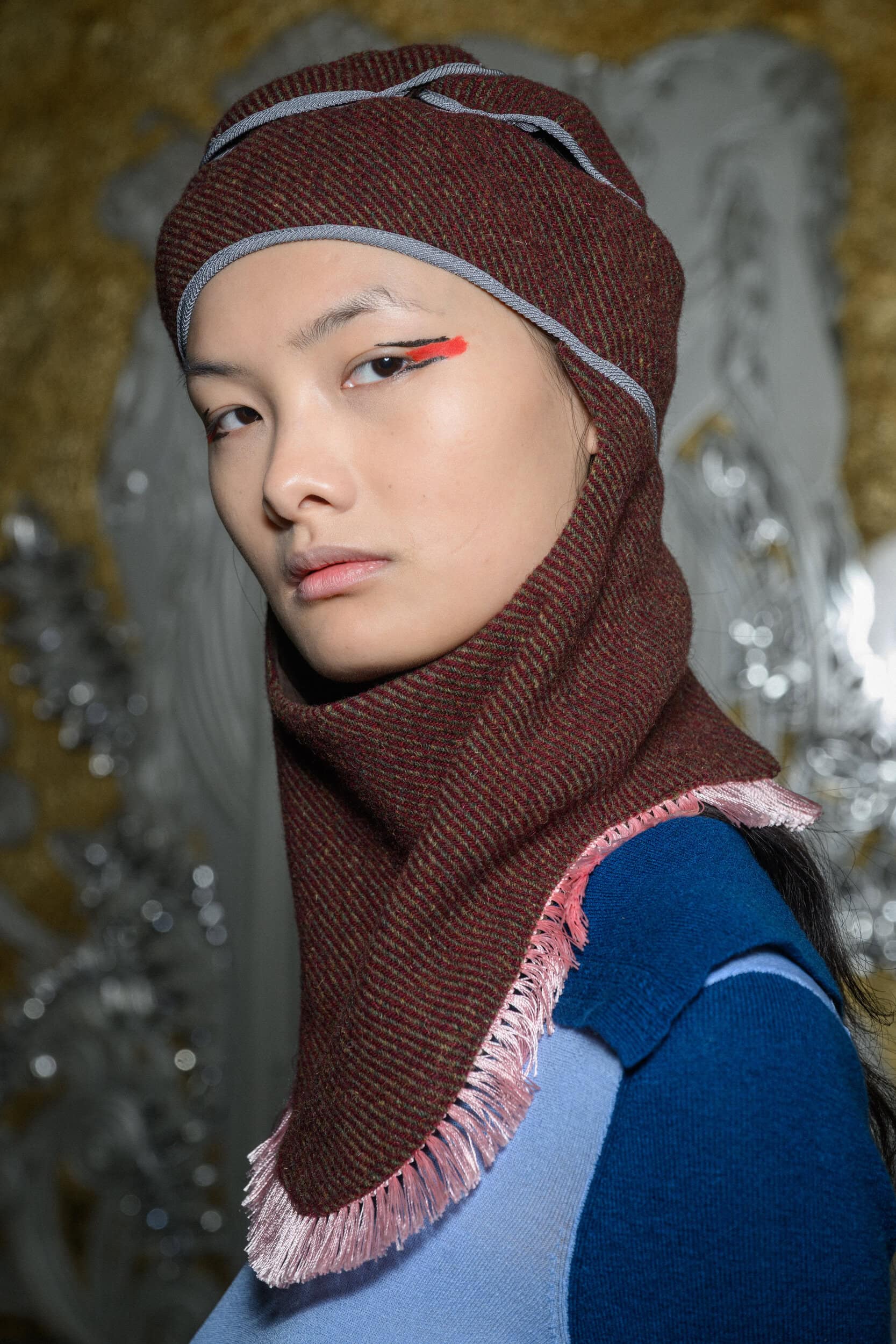 Kiko Kostadinov Fall 2025 Fashion Show Backstage