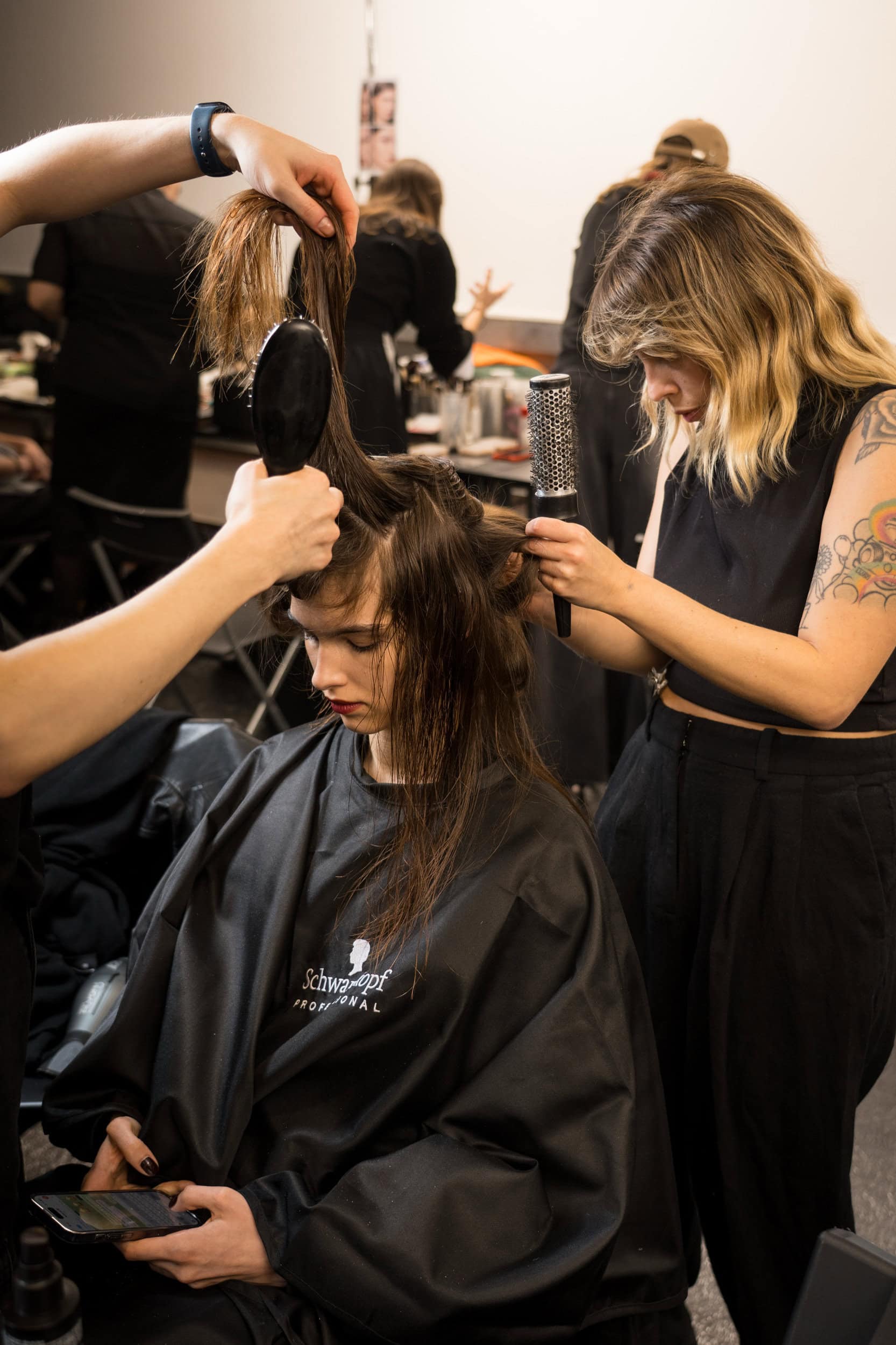 Luisa Spagnoli Fall 2025 Fashion Show Backstage