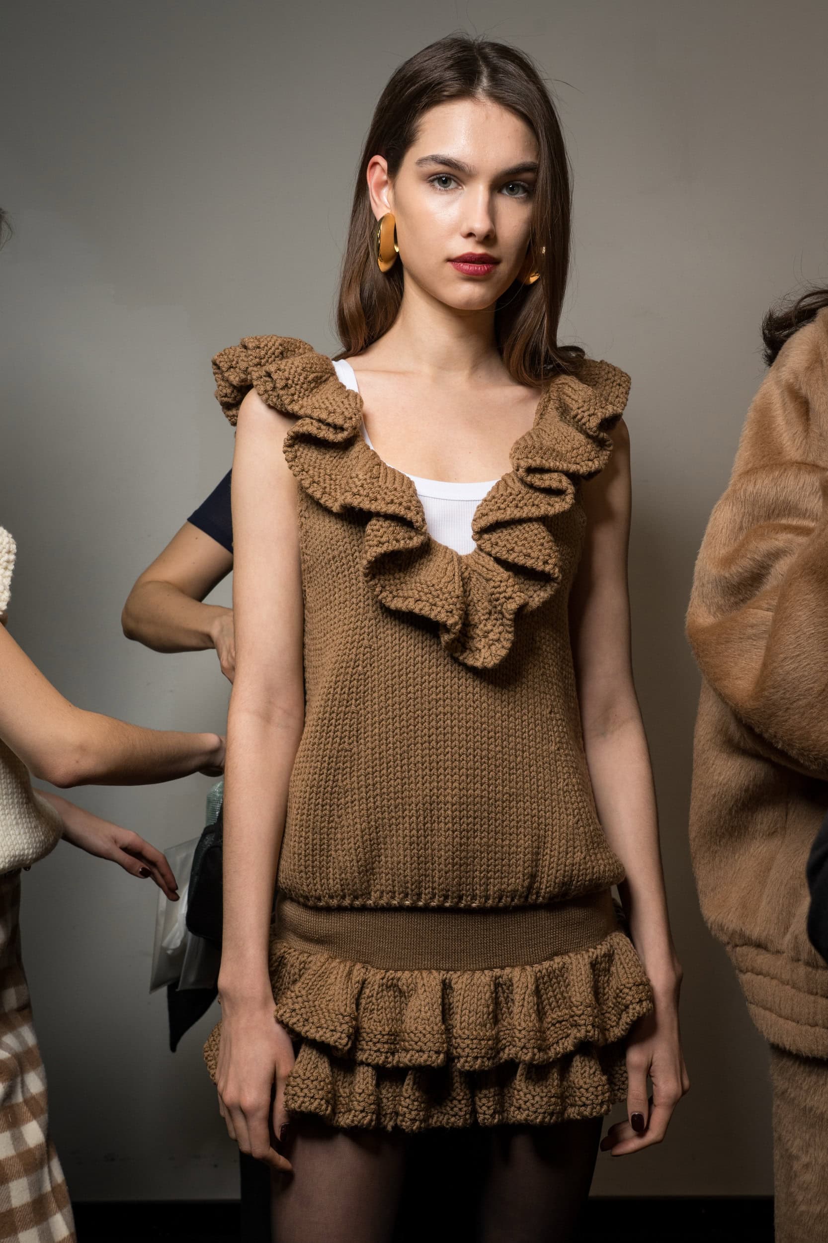 Luisa Spagnoli Fall 2025 Fashion Show Backstage