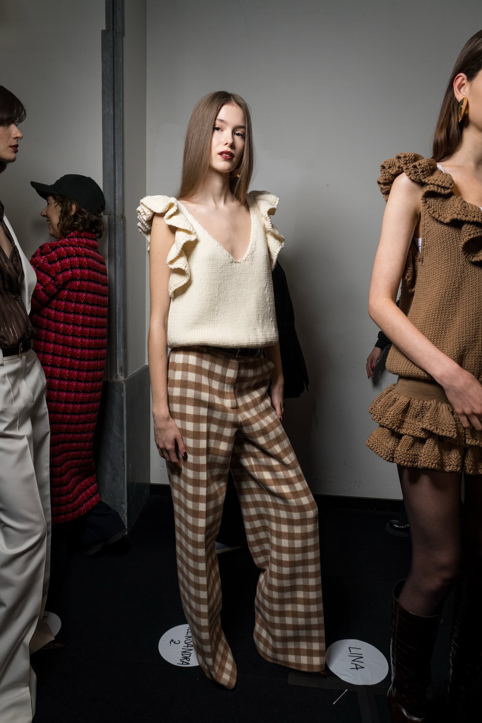 Luisa Spagnoli Fall 2025 Fashion Show Backstage