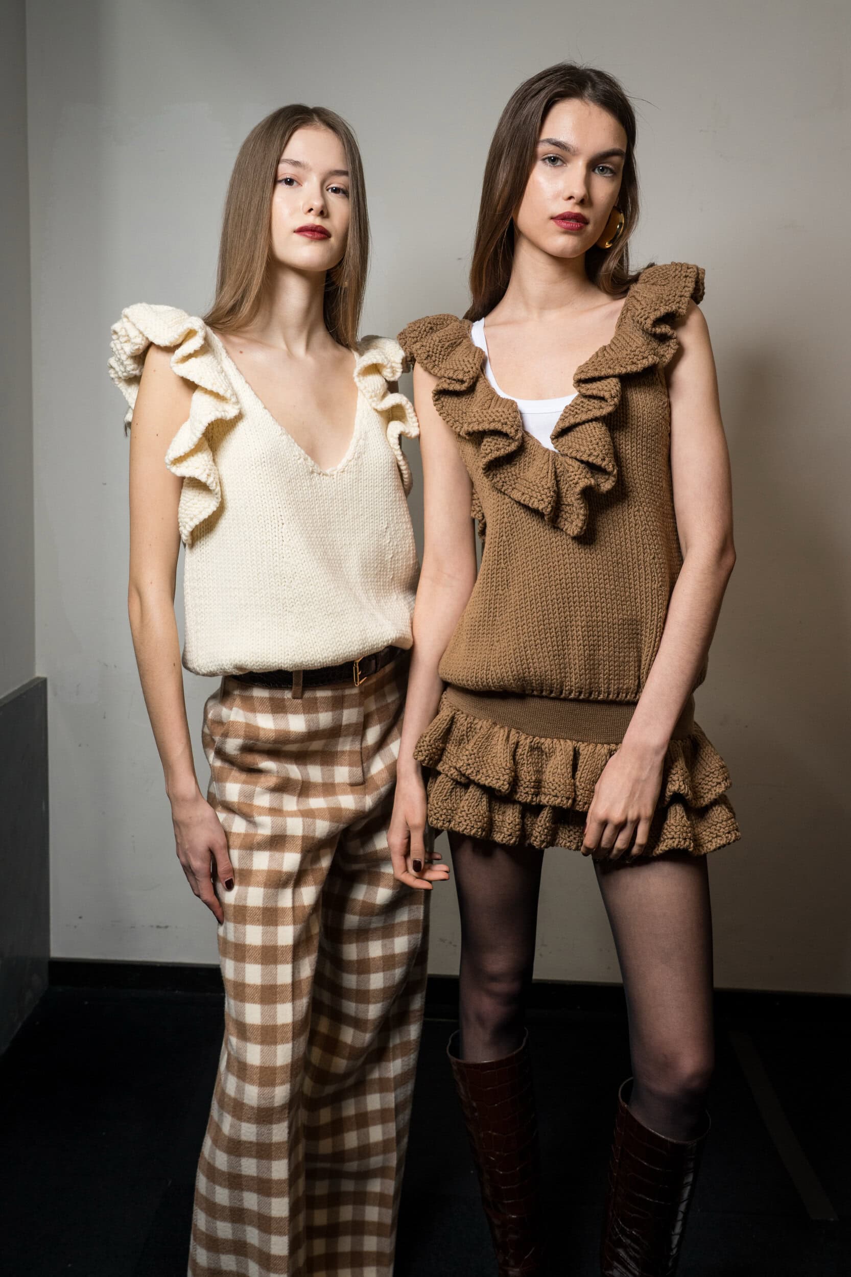 Luisa Spagnoli Fall 2025 Fashion Show Backstage