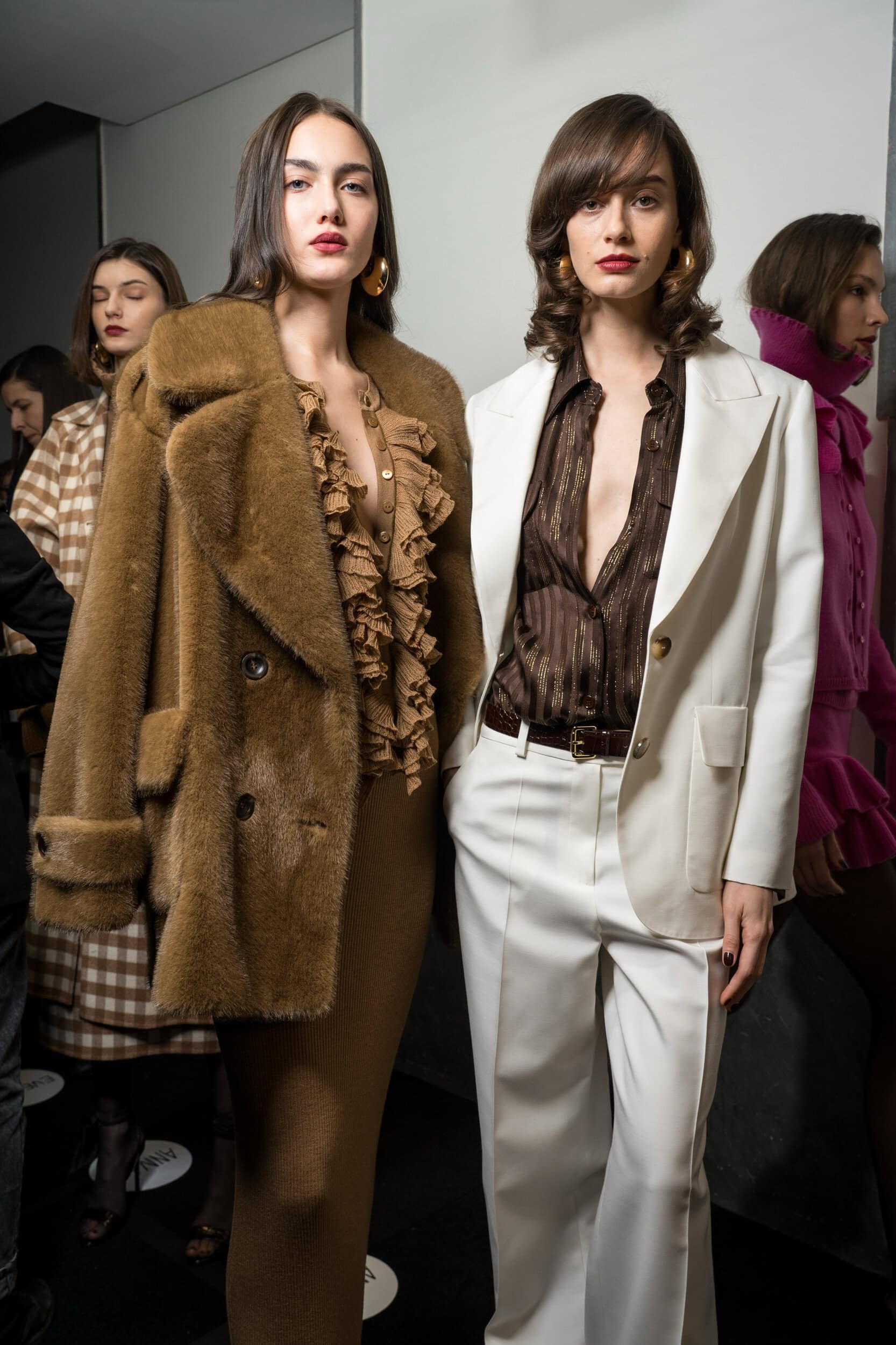 Luisa Spagnoli Fall 2025 Fashion Show Backstage