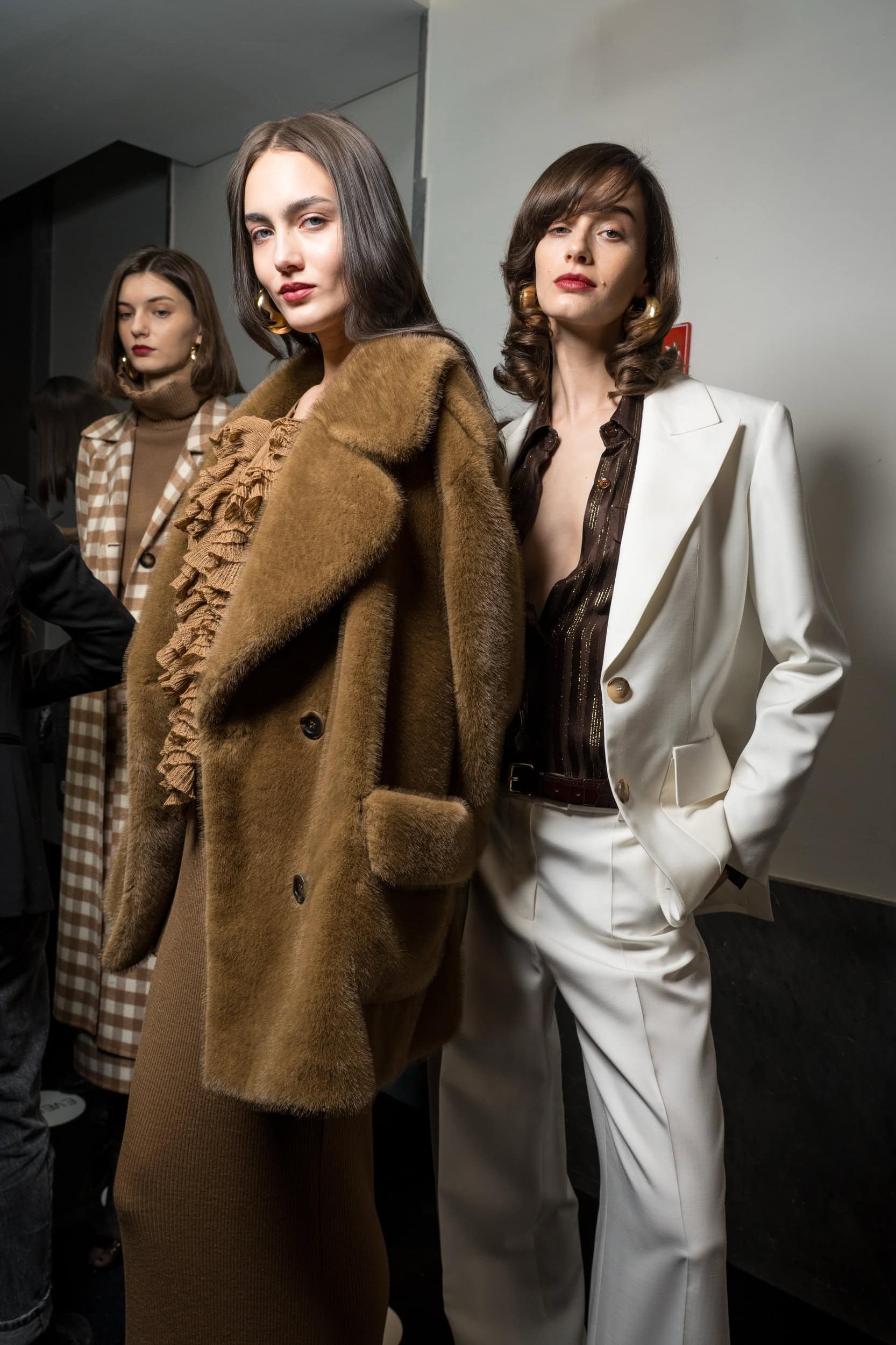 Luisa Spagnoli Fall 2025 Fashion Show Backstage