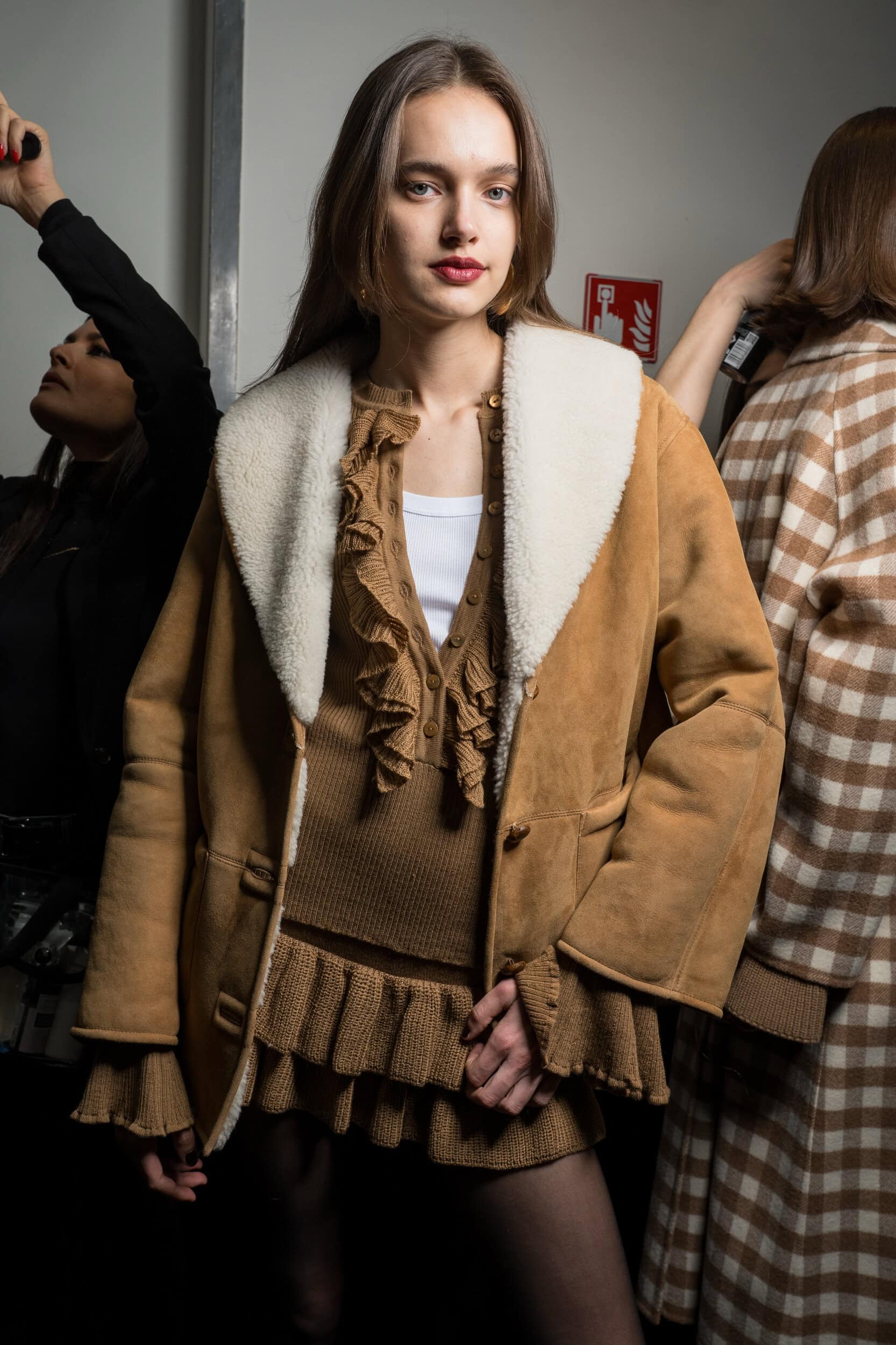 Luisa Spagnoli Fall 2025 Fashion Show Backstage