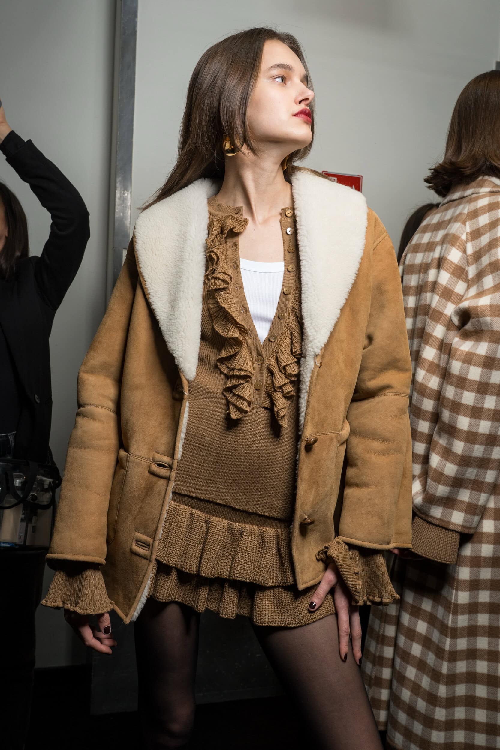 Luisa Spagnoli Fall 2025 Fashion Show Backstage