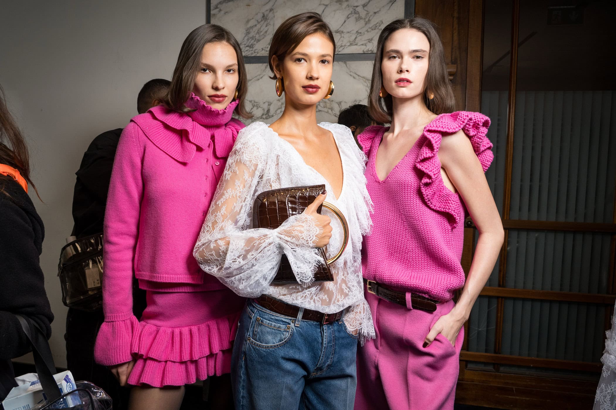 Luisa Spagnoli Fall 2025 Fashion Show Backstage