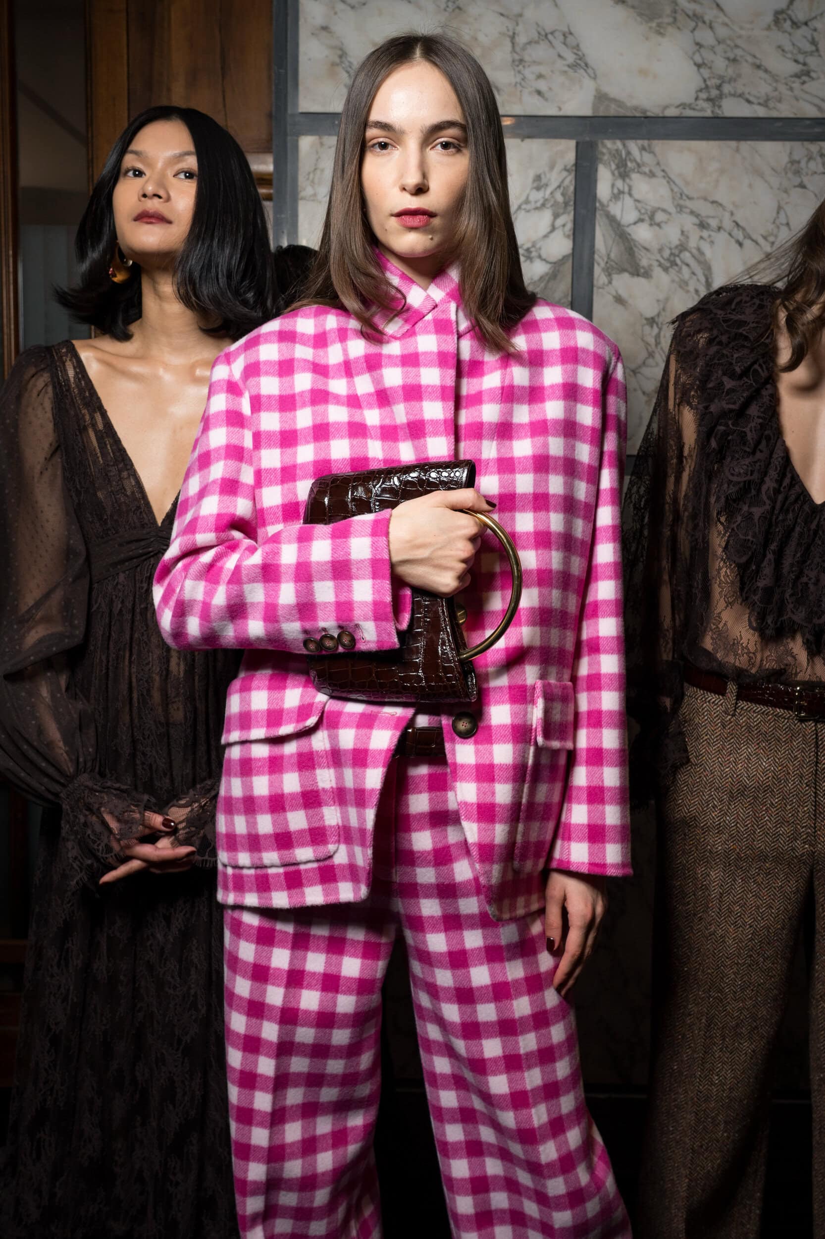 Luisa Spagnoli Fall 2025 Fashion Show Backstage