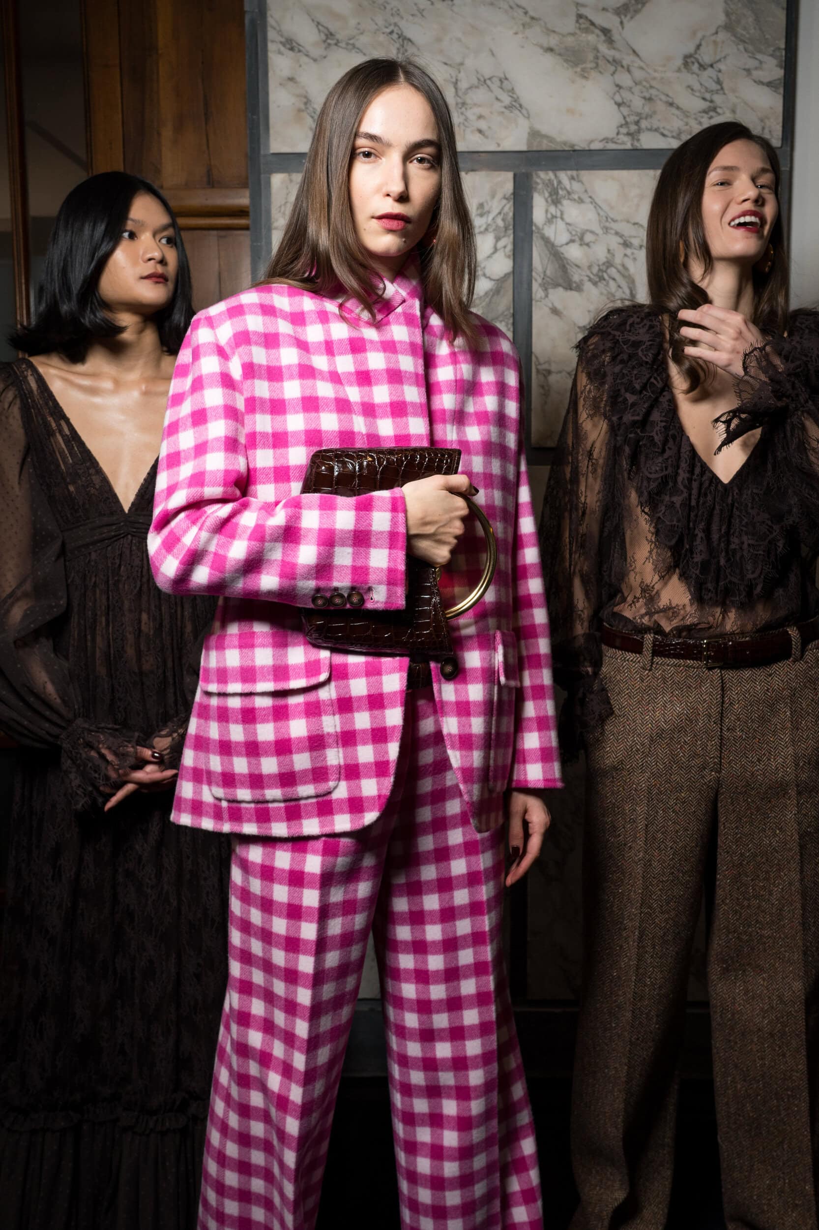 Luisa Spagnoli Fall 2025 Fashion Show Backstage