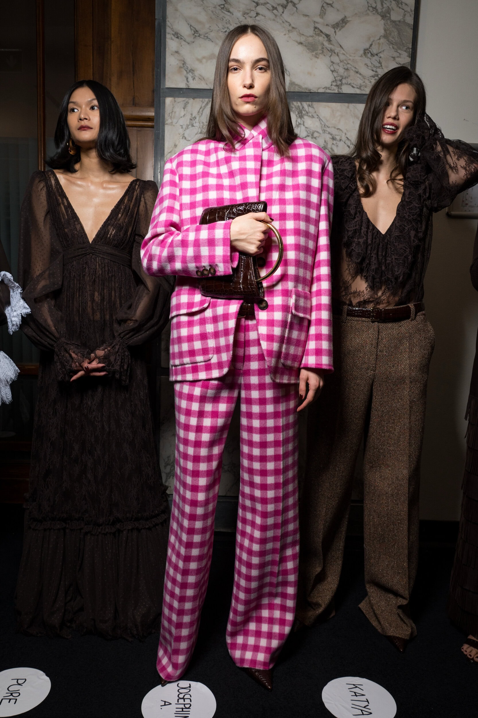 Luisa Spagnoli Fall 2025 Fashion Show Backstage