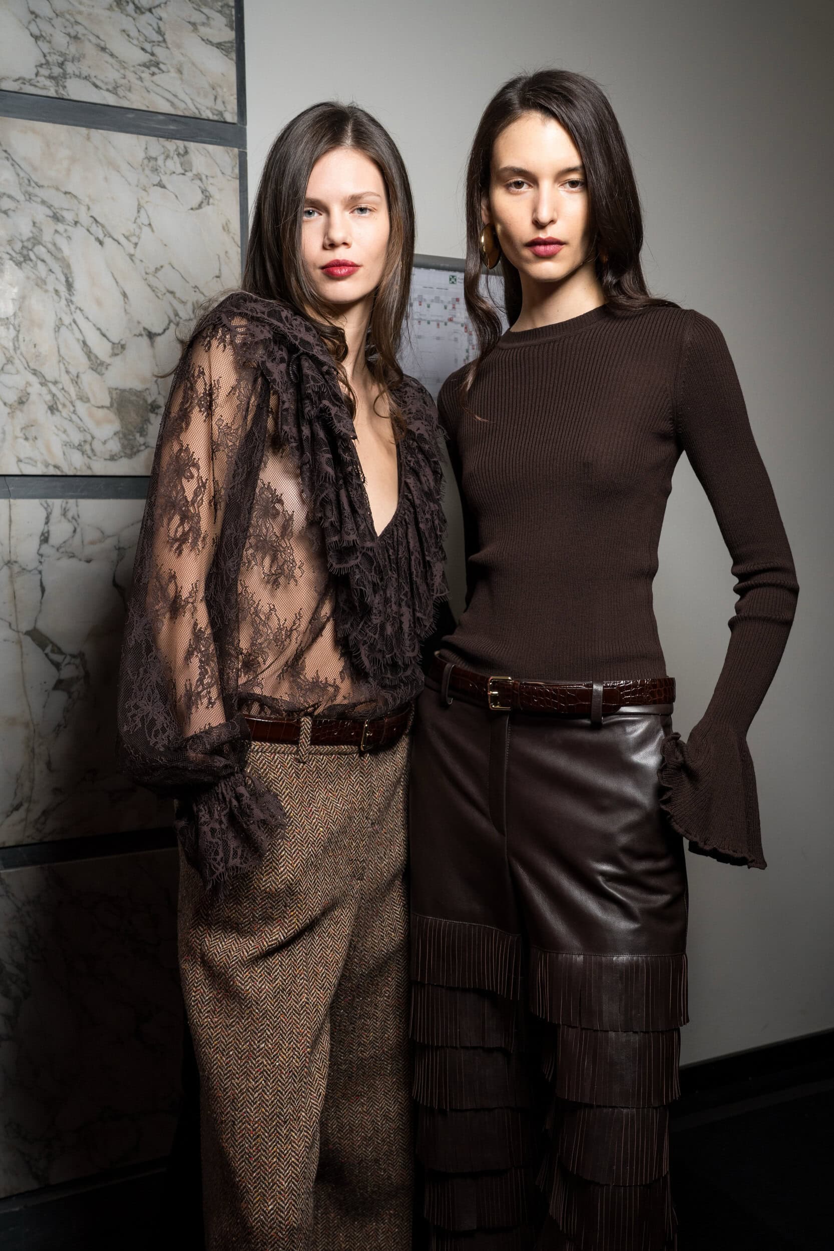 Luisa Spagnoli Fall 2025 Fashion Show Backstage