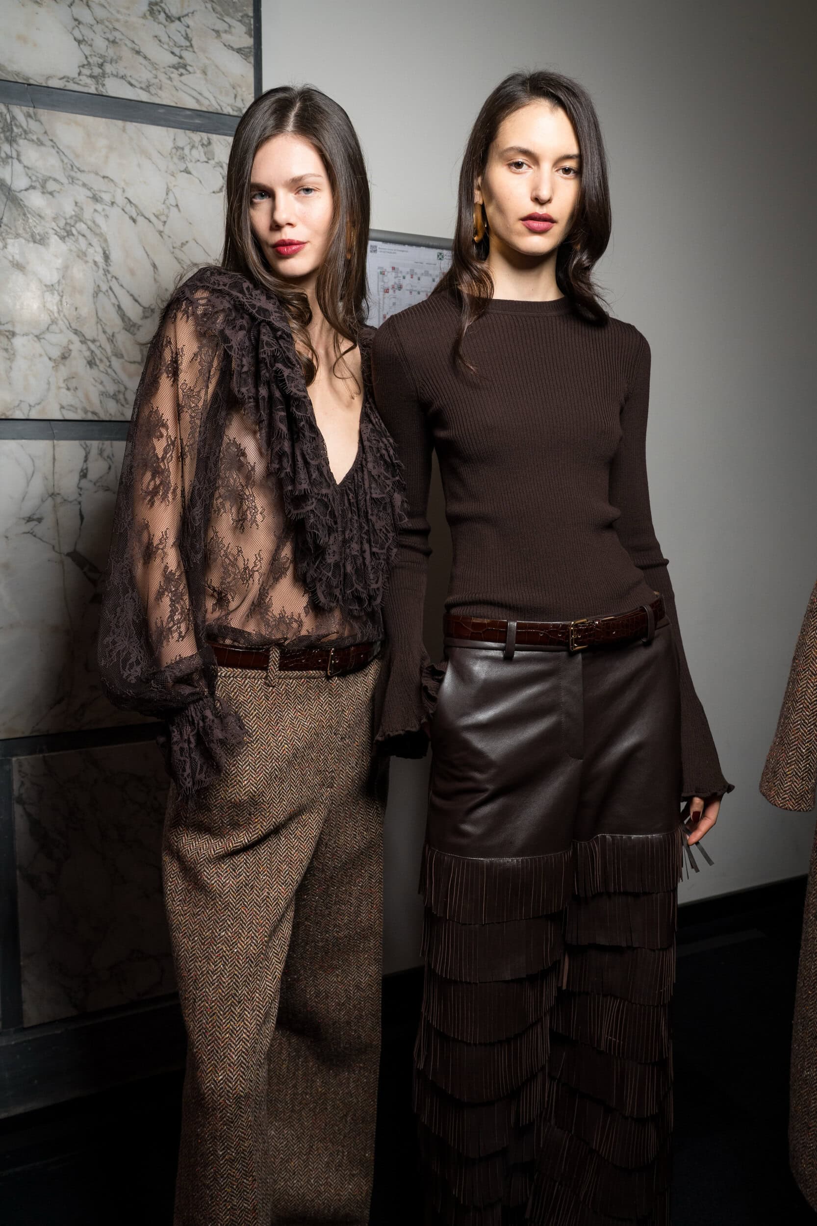 Luisa Spagnoli Fall 2025 Fashion Show Backstage